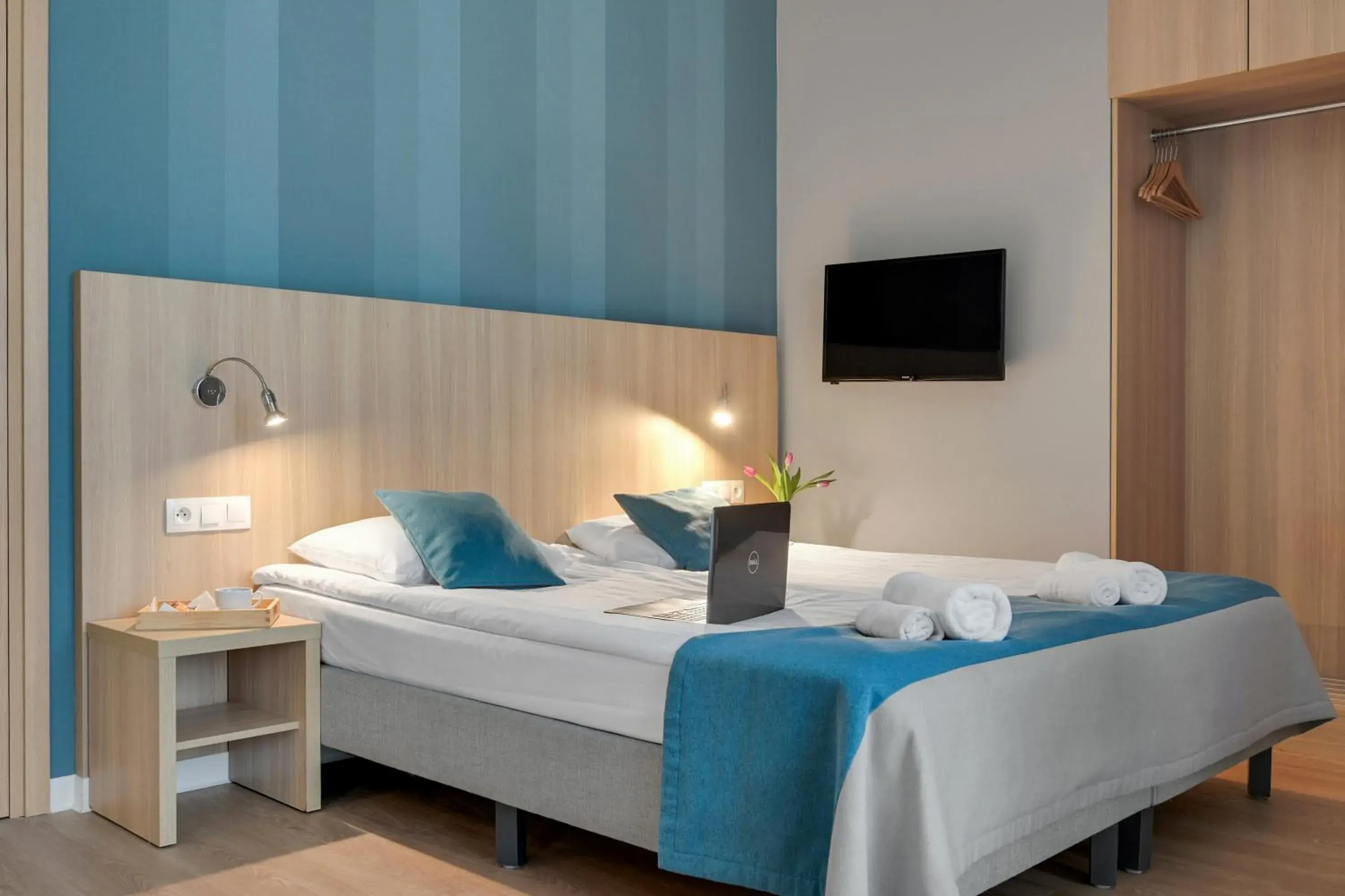 Bed in Hotel Zatoka Bed in Hotel Zatoka