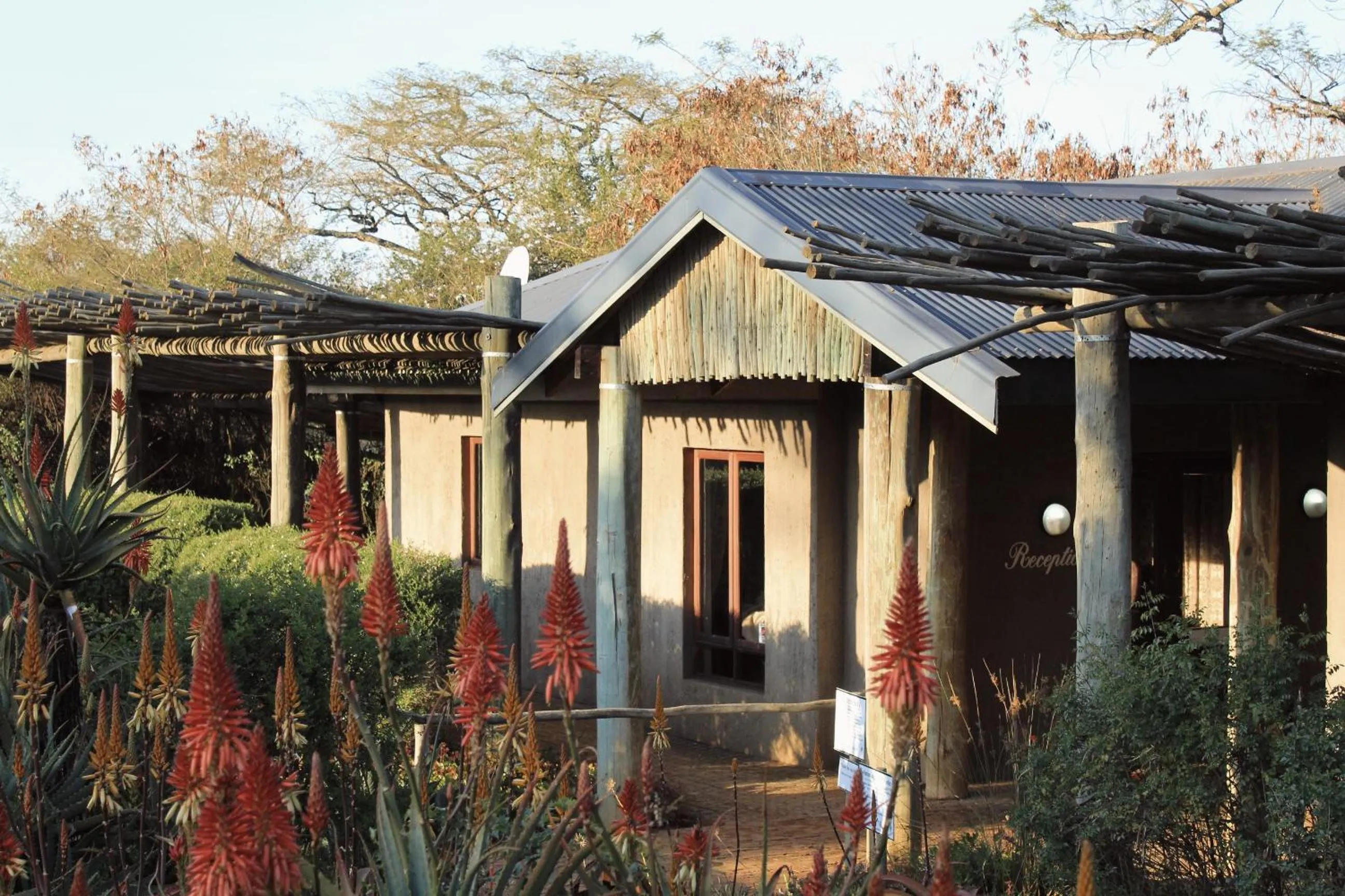 Facade/entrance in Hilton Bush Lodge & Function Venue