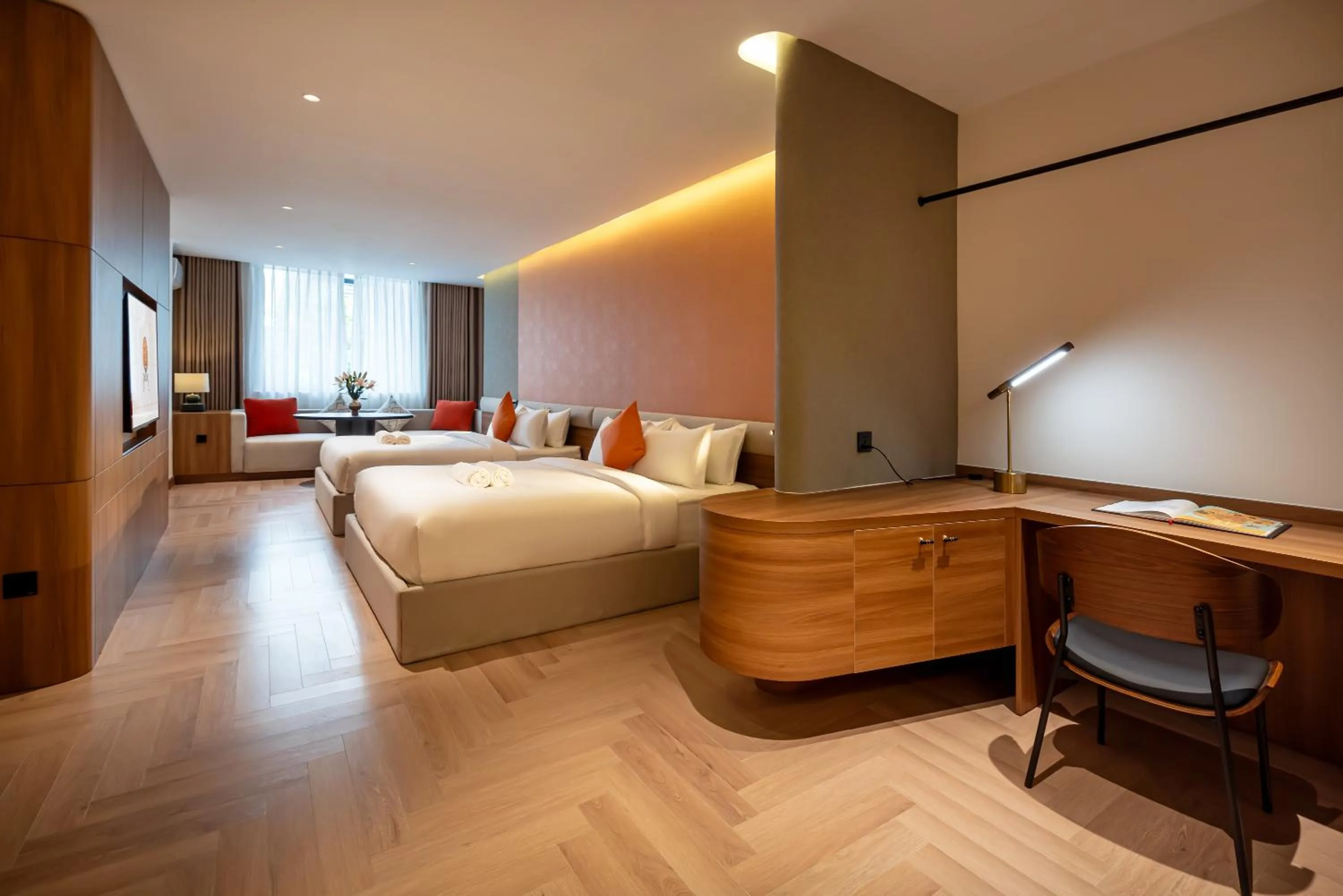 Bed in Metrolux City Contemporary Hotel