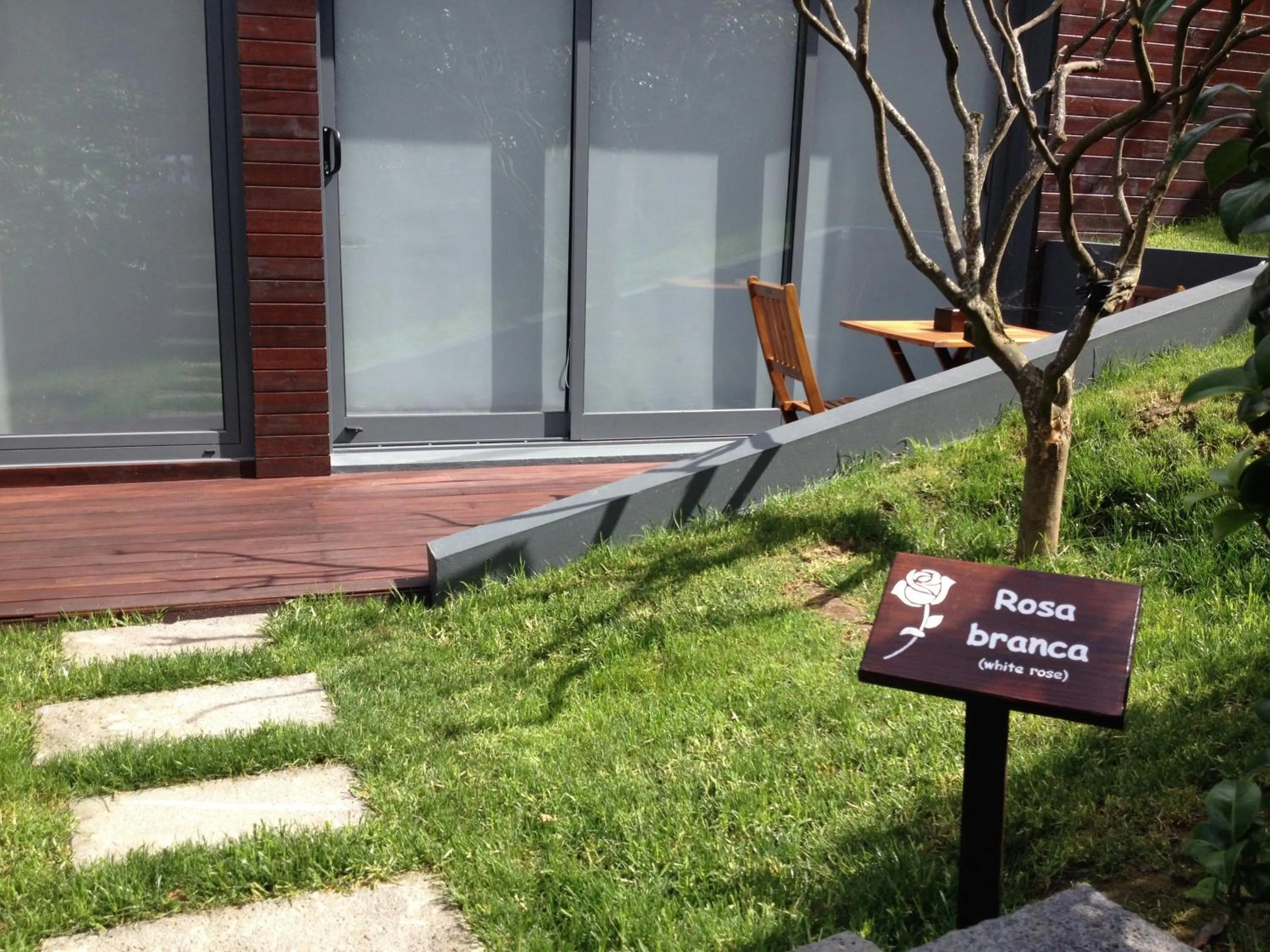 Patio in Quinta das Rosas Villas