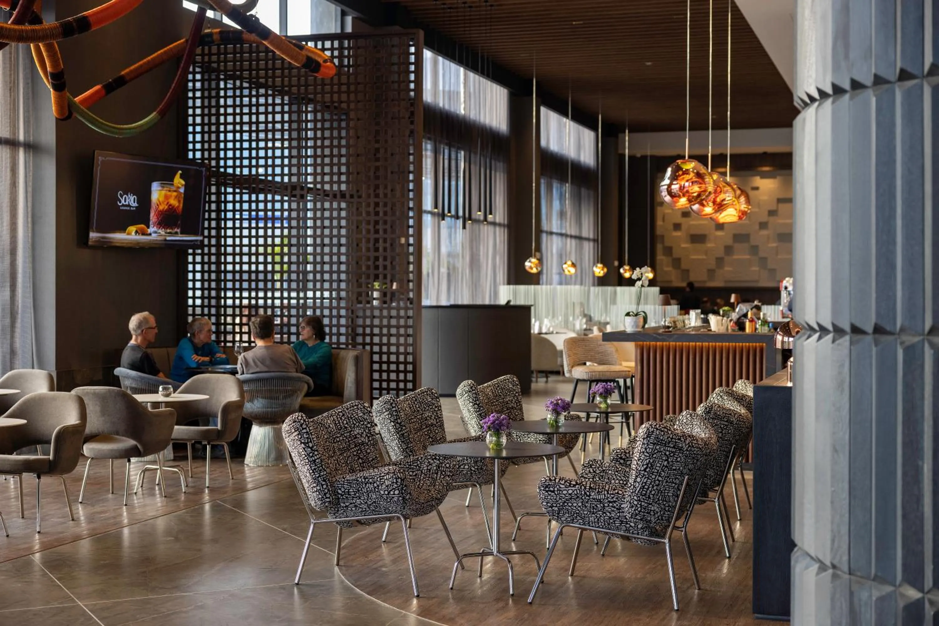 Lounge or bar in Wyndham Grand Costa Del Sol Lima Airport