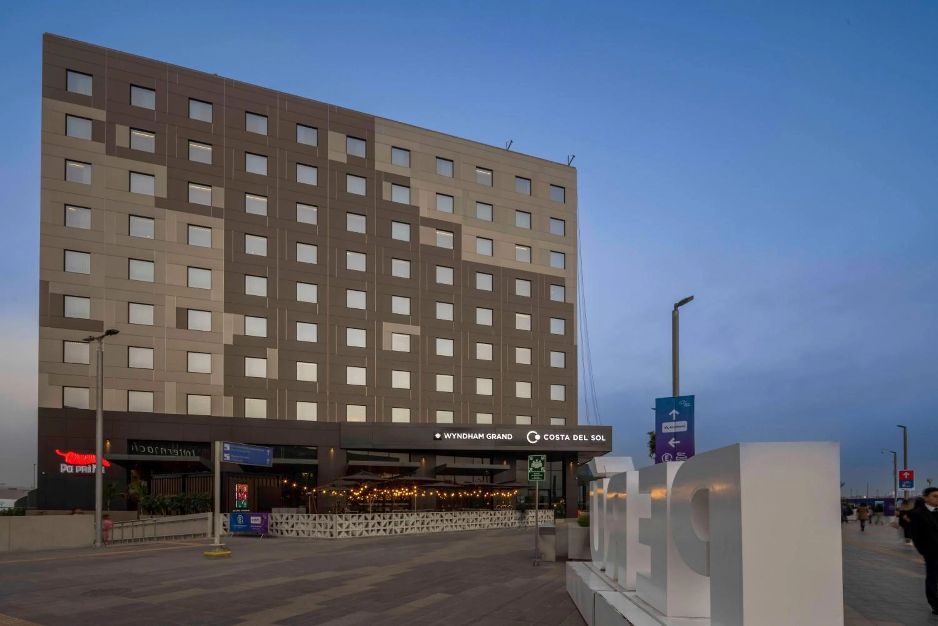Property building in Wyndham Grand Costa Del Sol Lima Airport