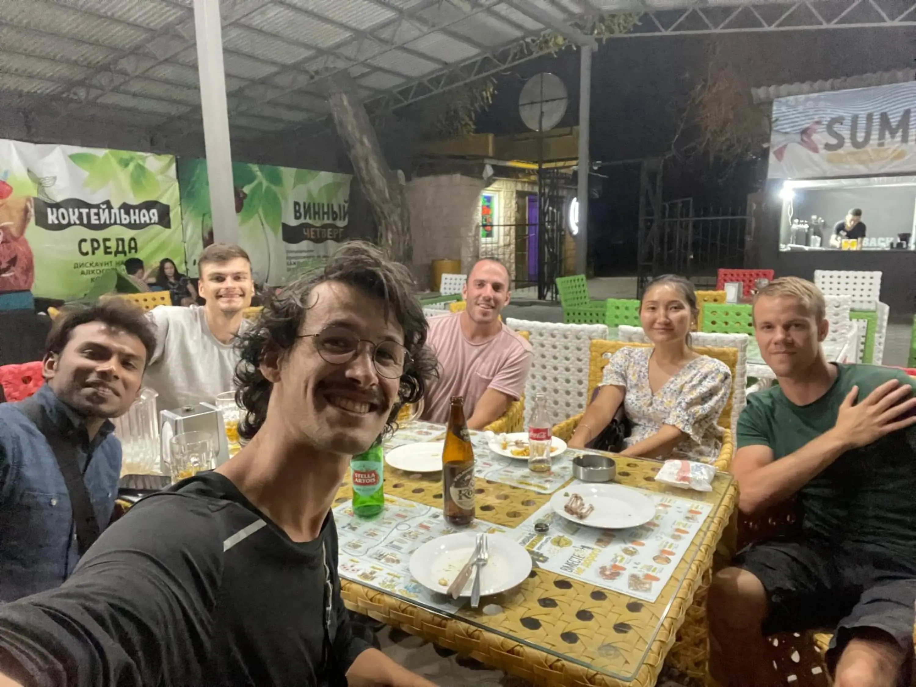 Food and drinks in Apple Hostel Bishkek Food and drinks in Apple Hostel Bishkek