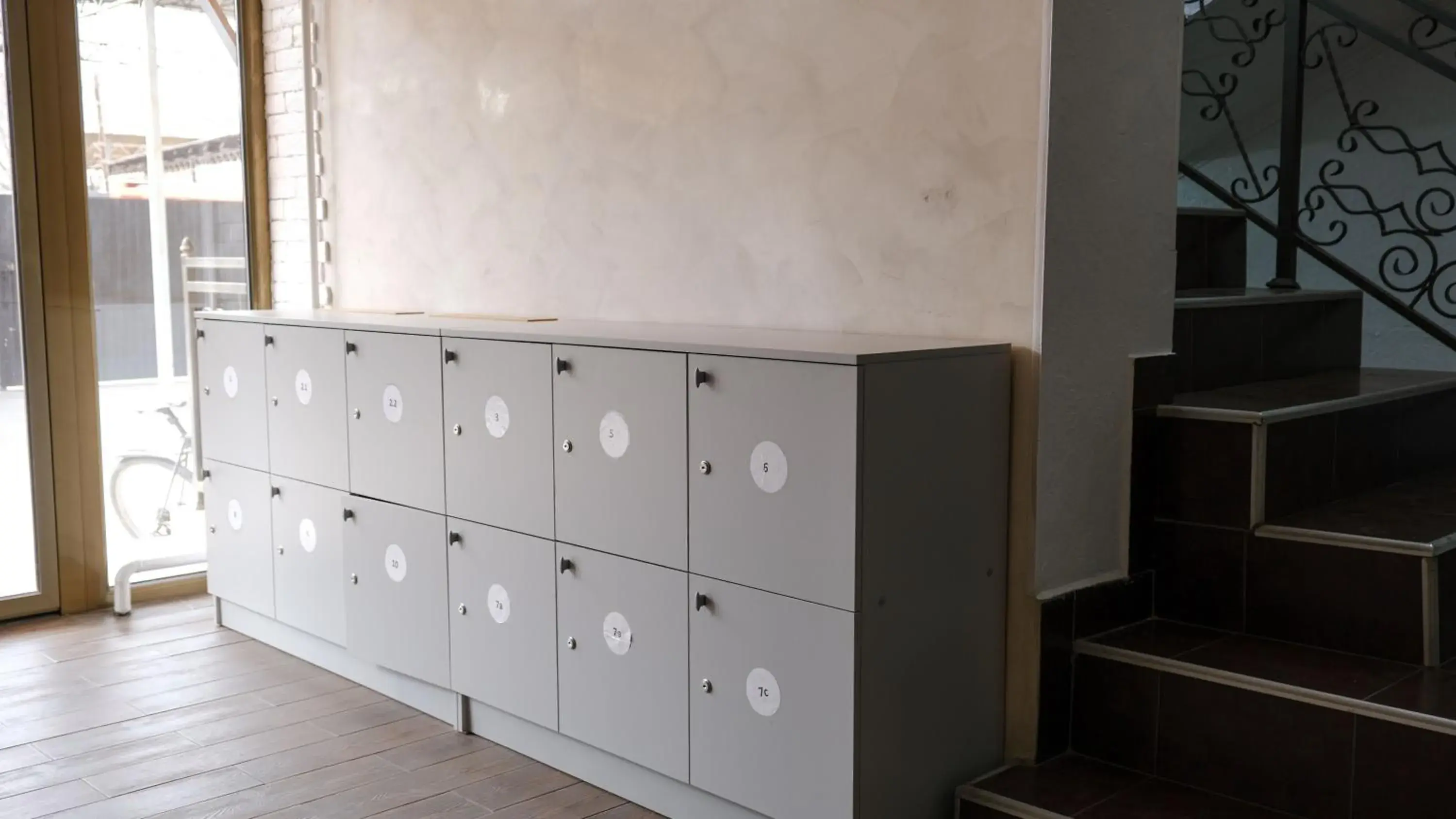 Property building in Apple Hostel Bishkek Property building in Apple Hostel Bishkek