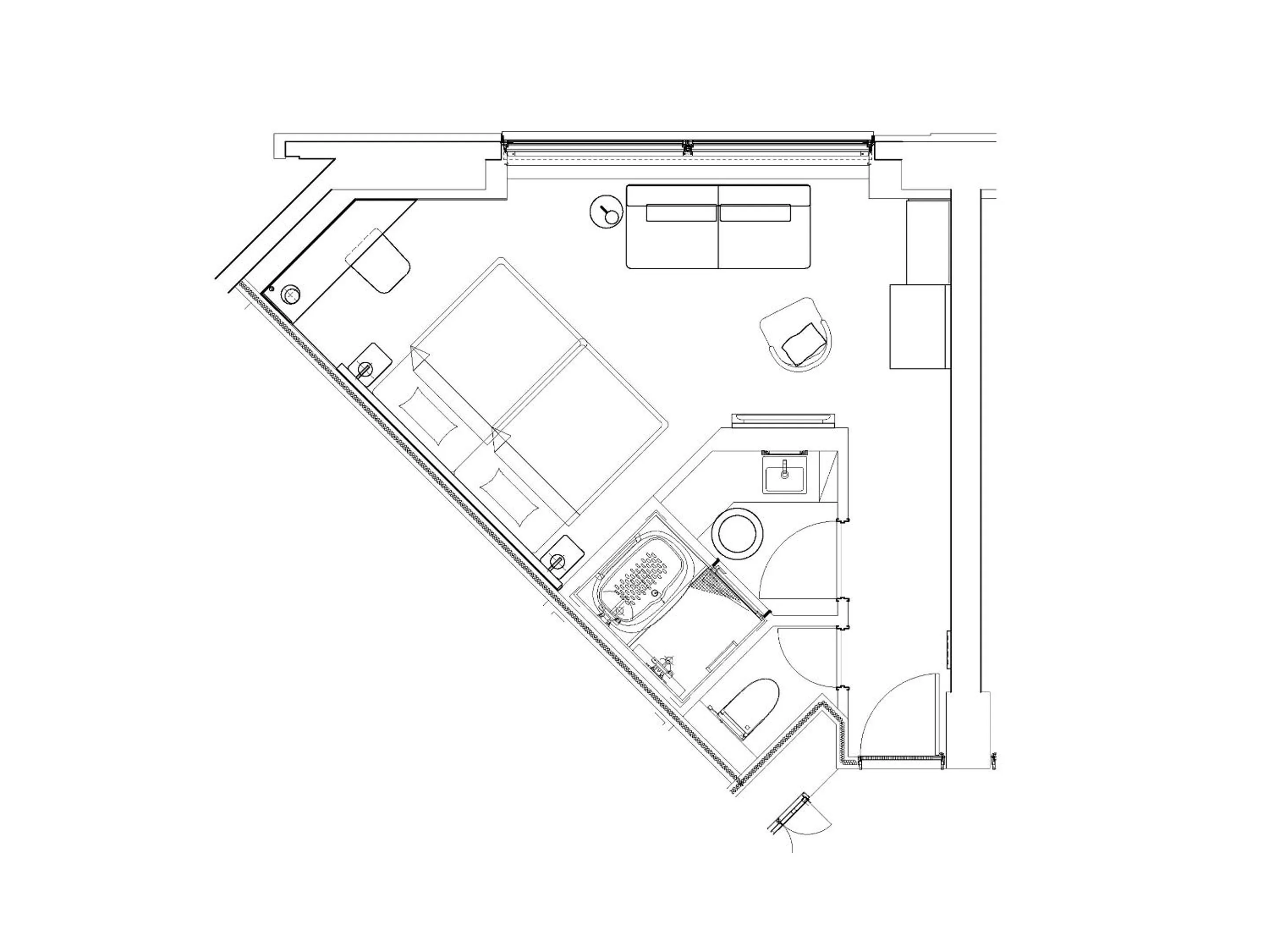 Bathroom in Granbell Hotel Otaru