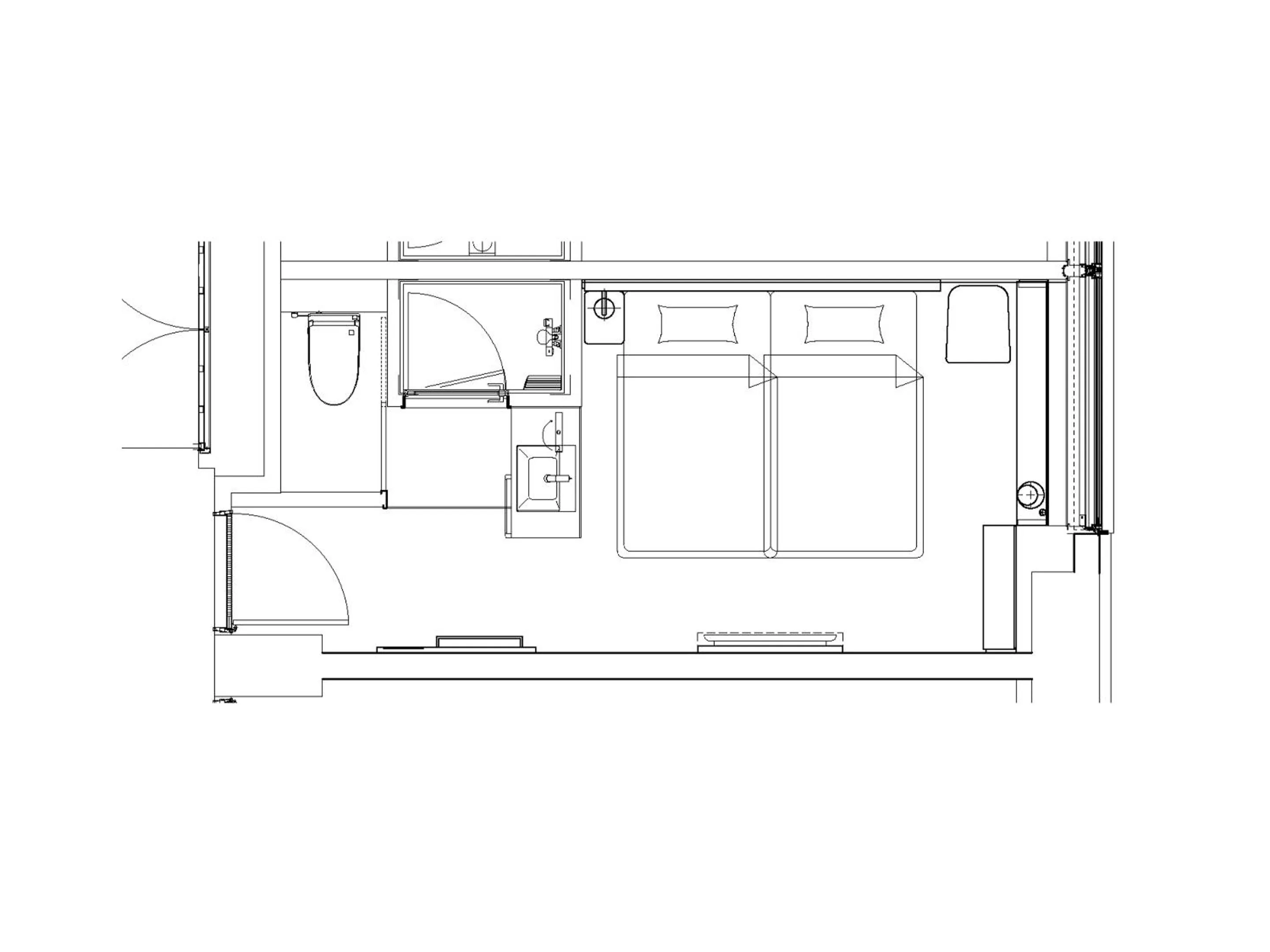 Bathroom in Granbell Hotel Otaru