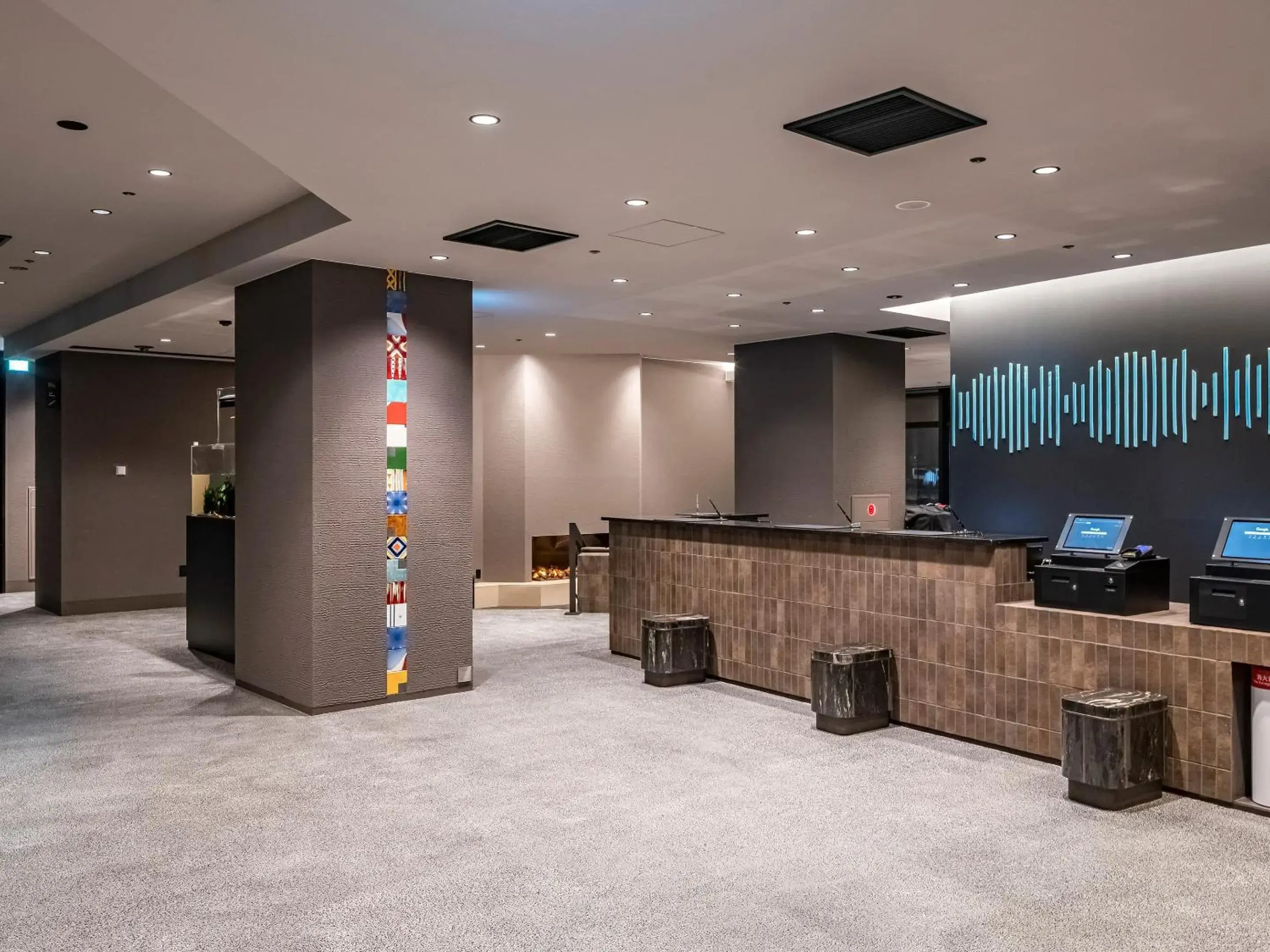 Lobby or reception in Granbell Hotel Otaru Lobby or reception in Granbell Hotel Otaru