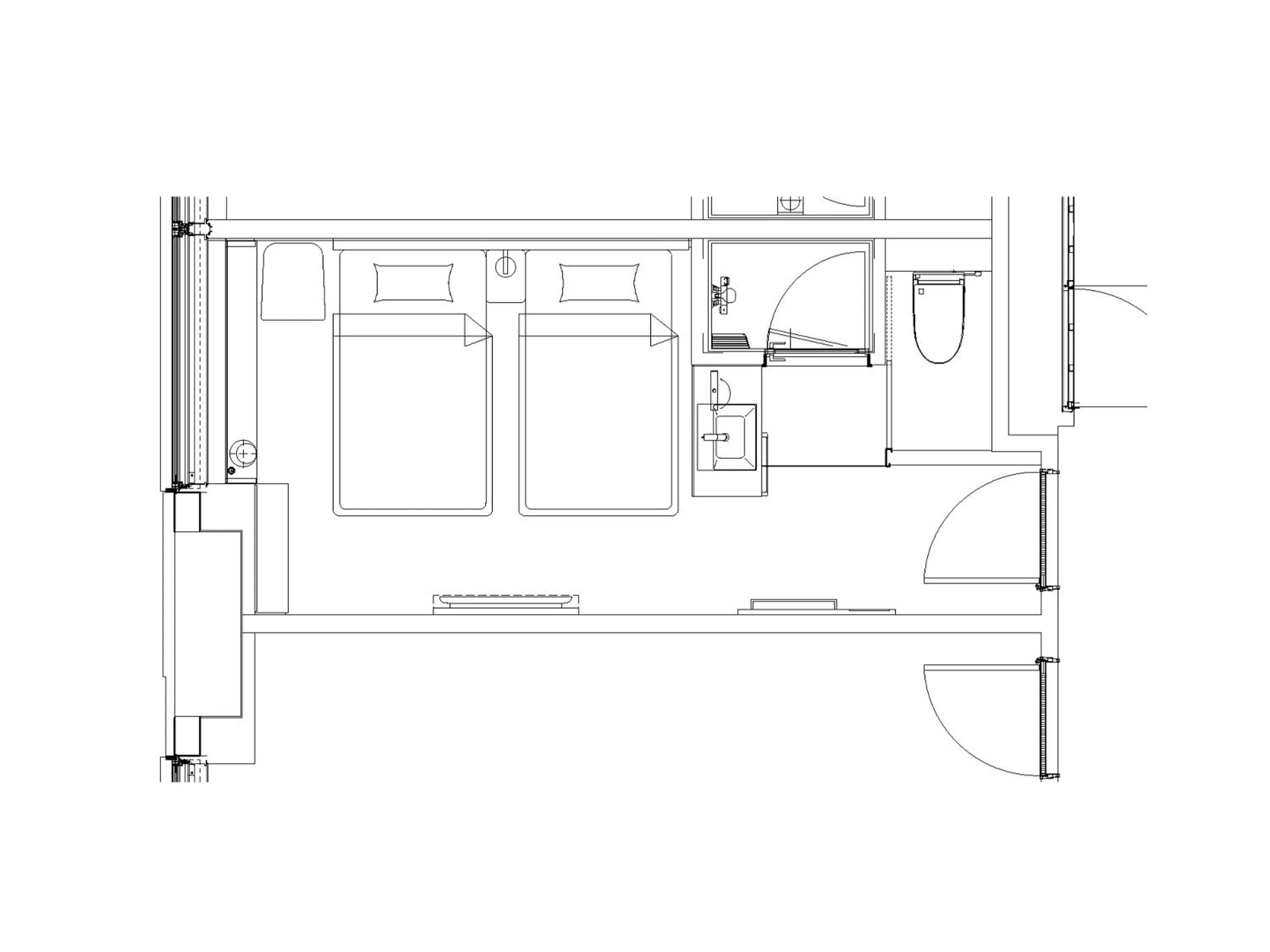 Bathroom in Granbell Hotel Otaru