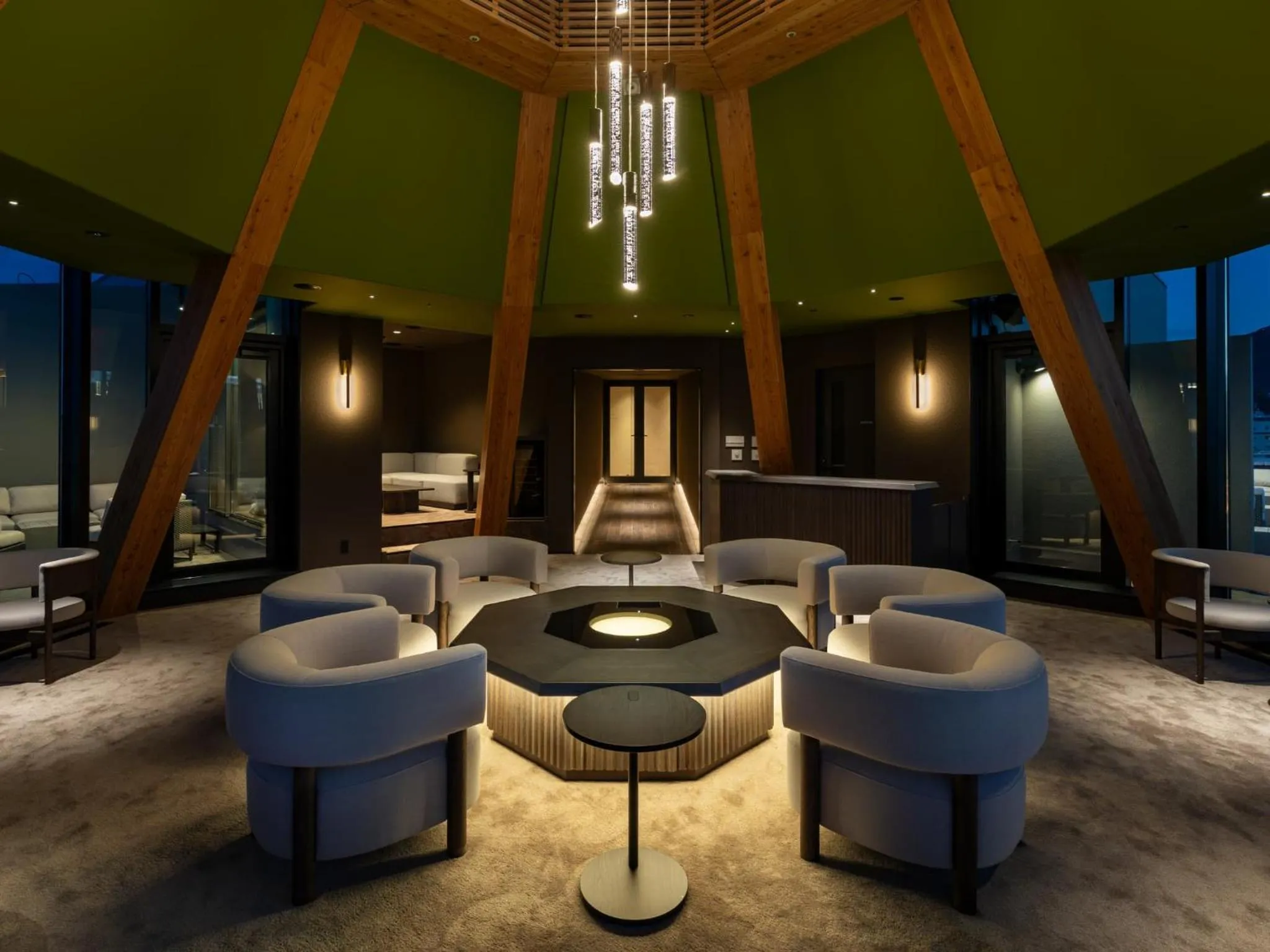 Lounge or bar in Granbell Hotel Otaru