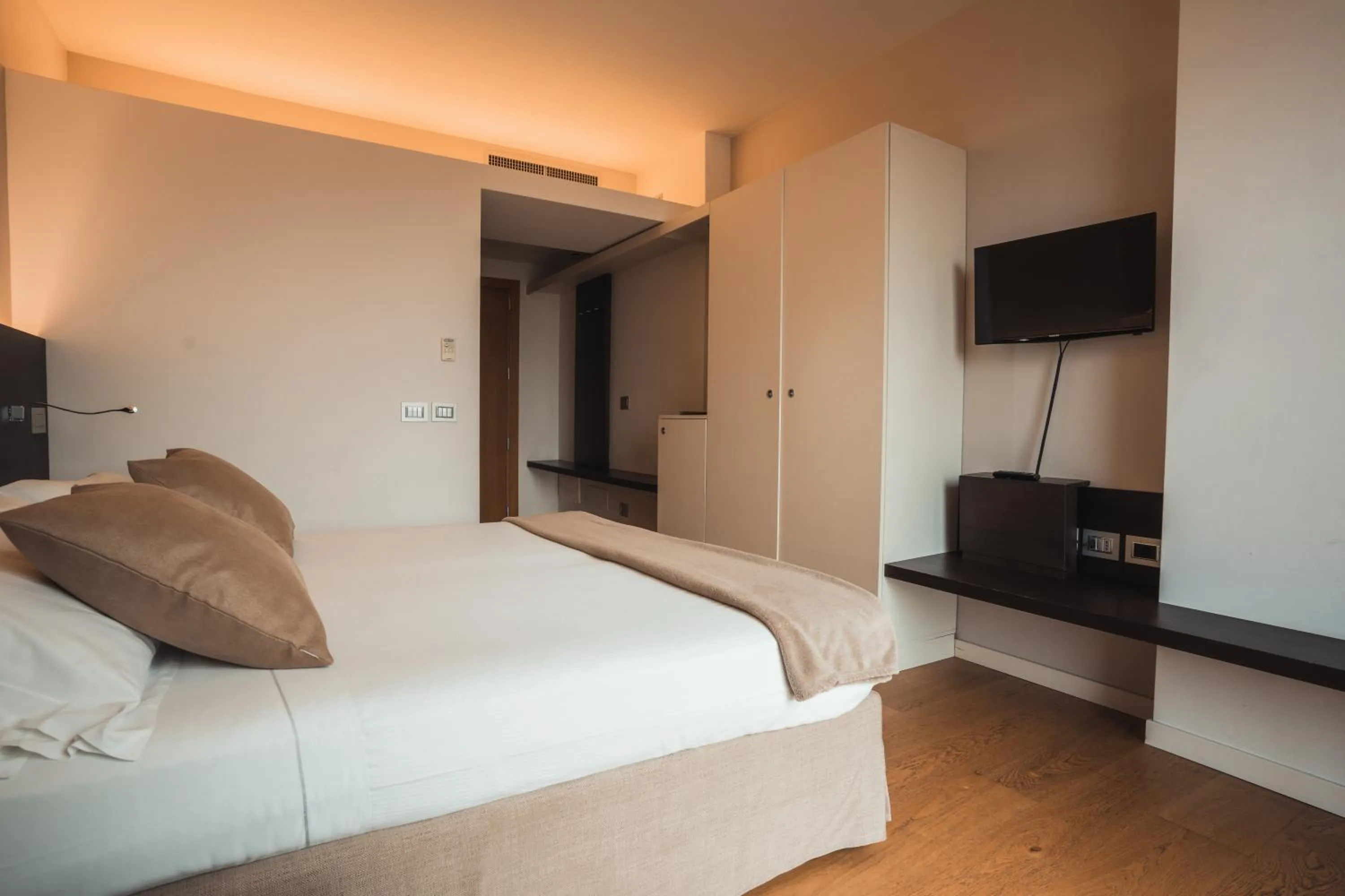 Decorative detail, Bed in Mod 05 Bike Hotel