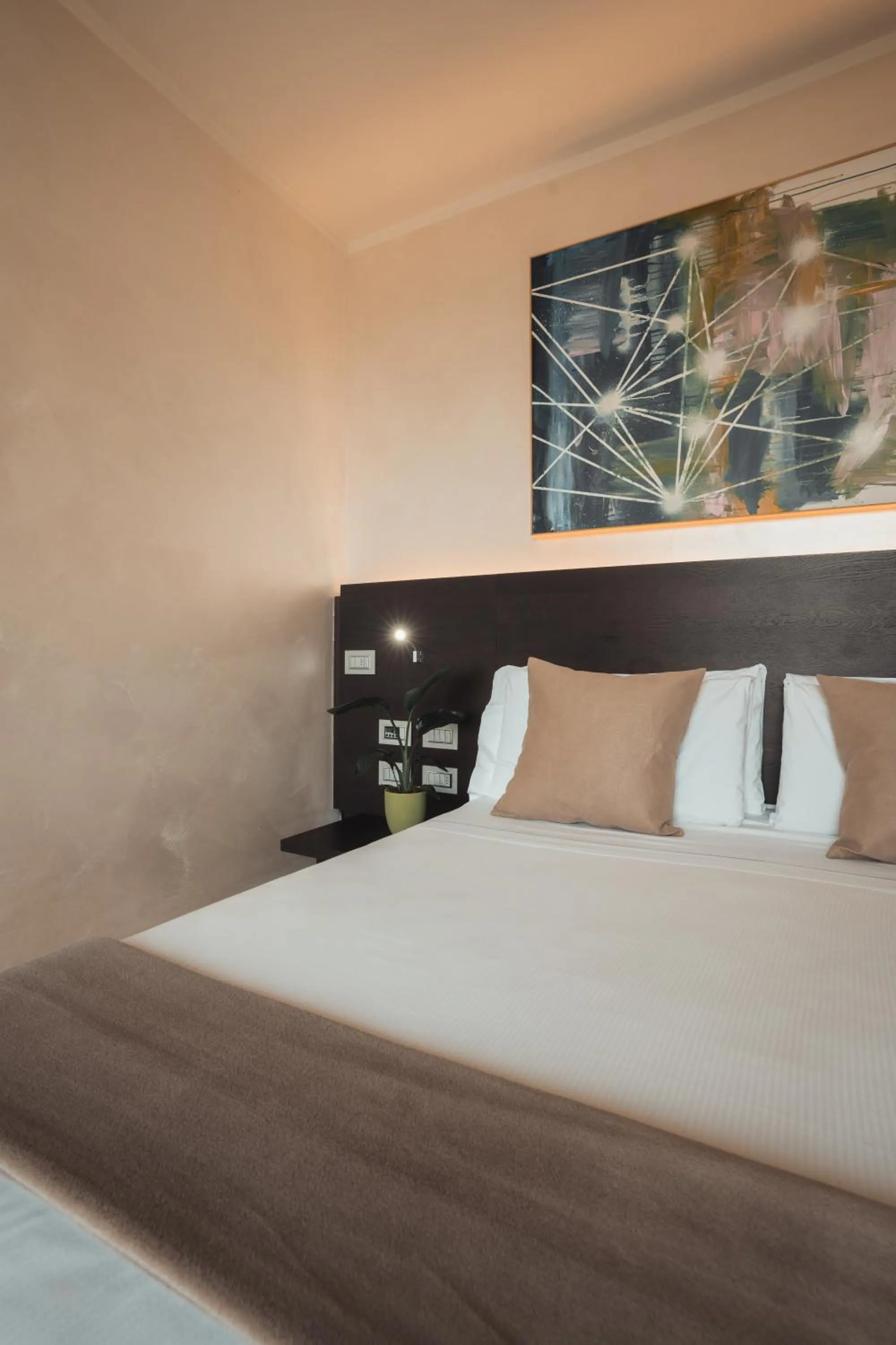 Decorative detail, Bed in Mod 05 Bike Hotel