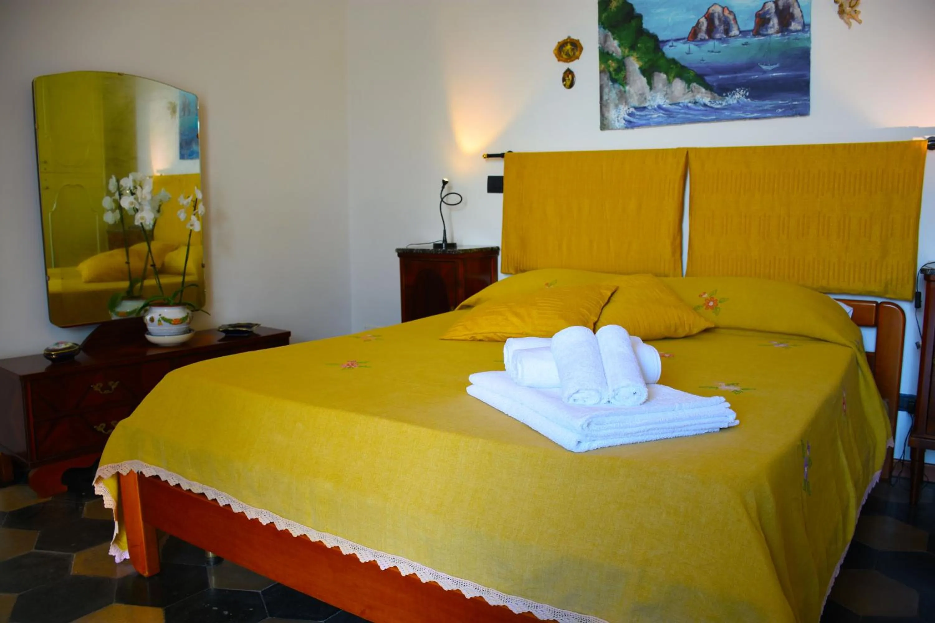 Bed in La Casa nel Cortile