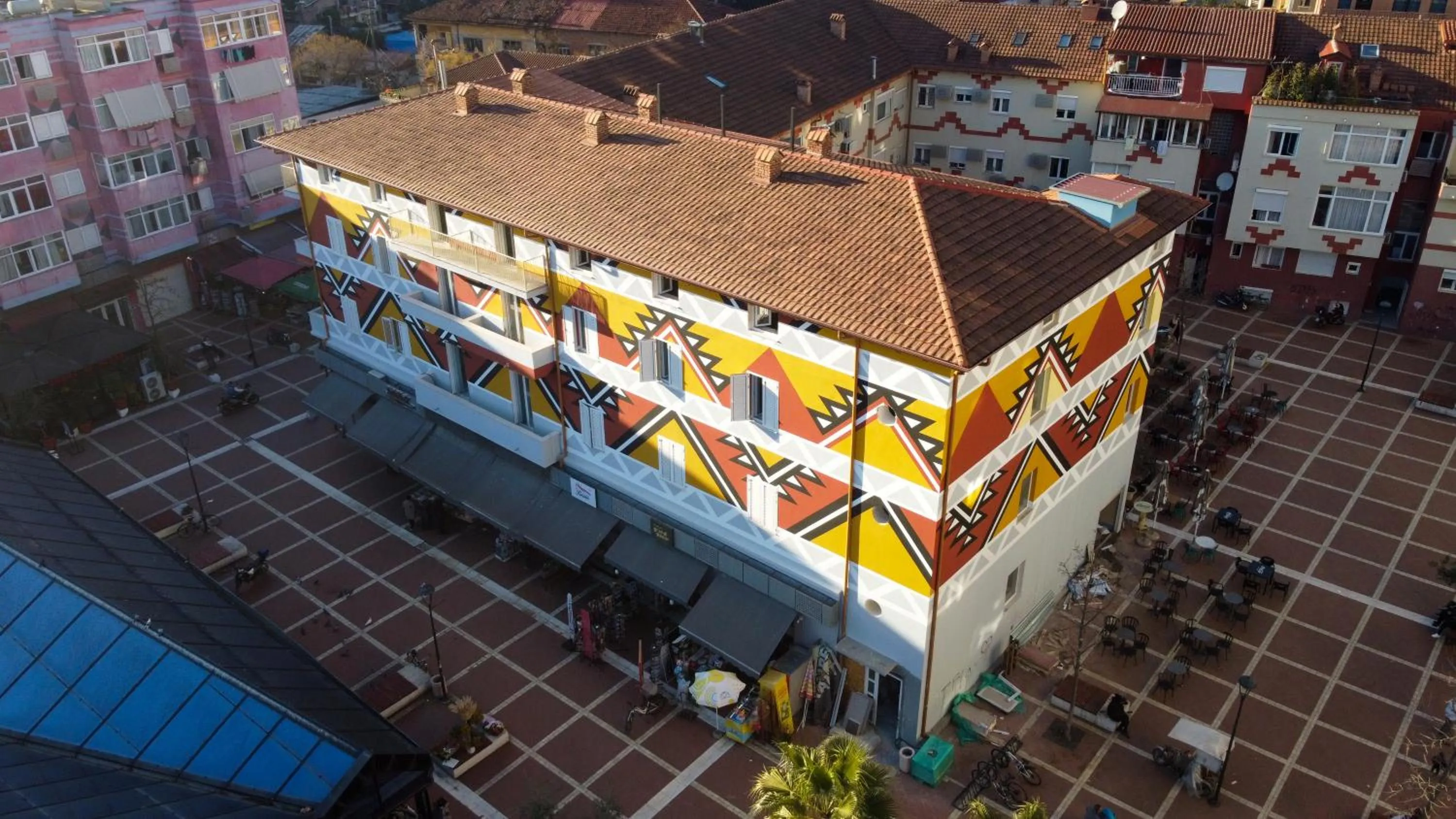 Property building in Bazaar Hotel