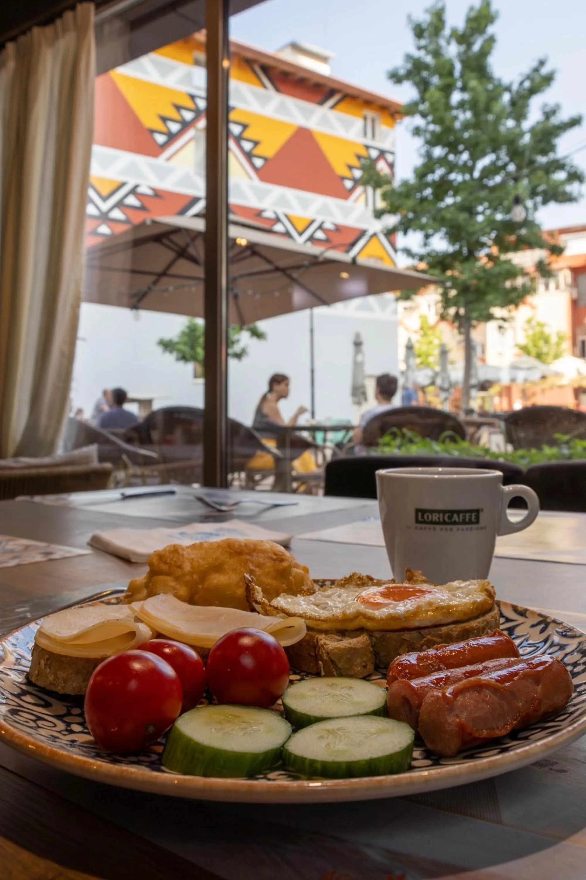 Property building in Bazaar Hotel