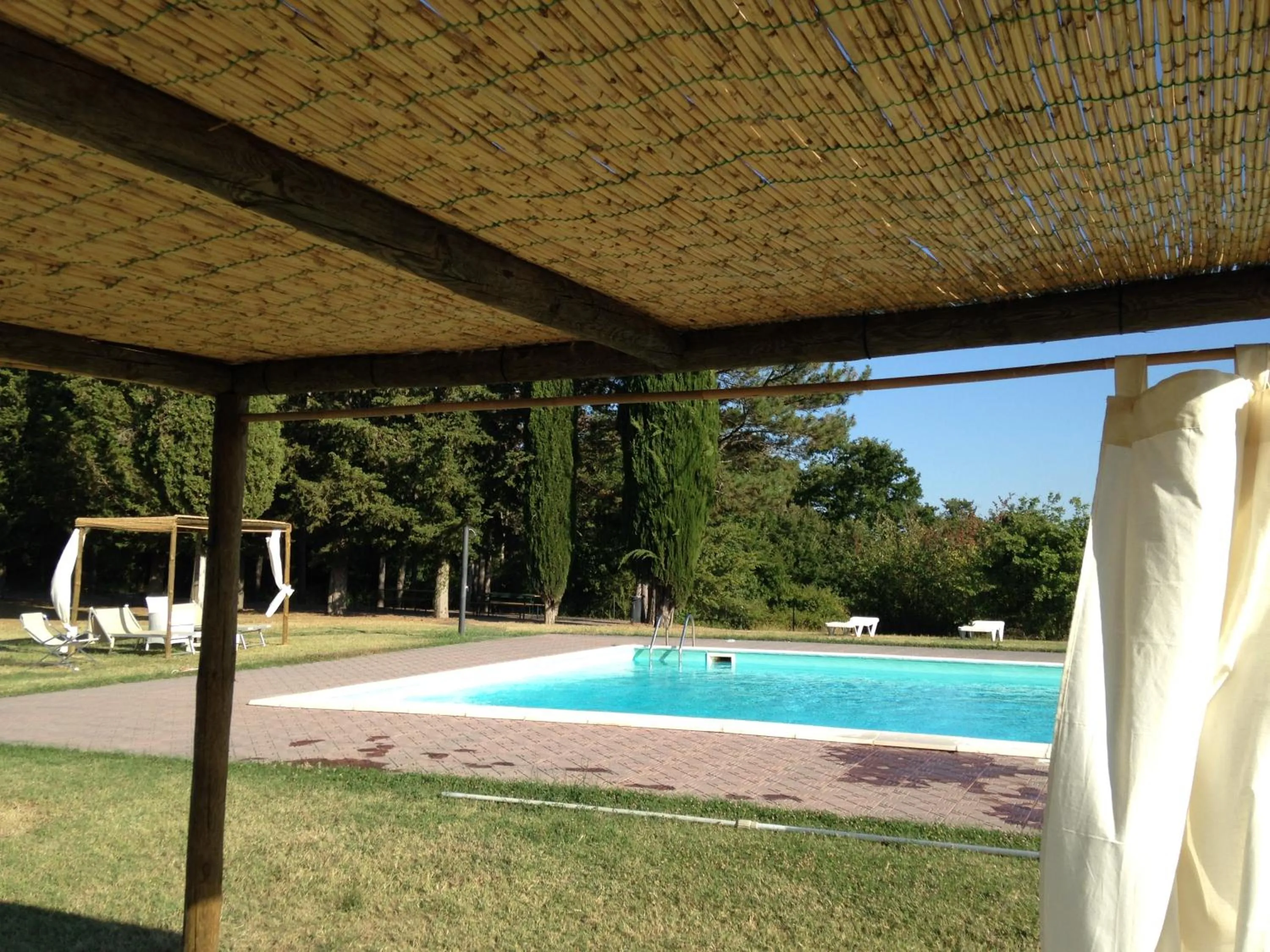 Swimming pool in Le Palazze B&b