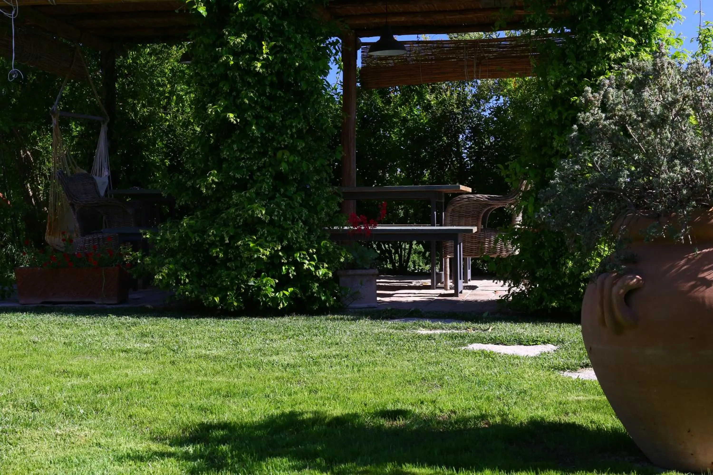 Garden in Le Palazze B&b