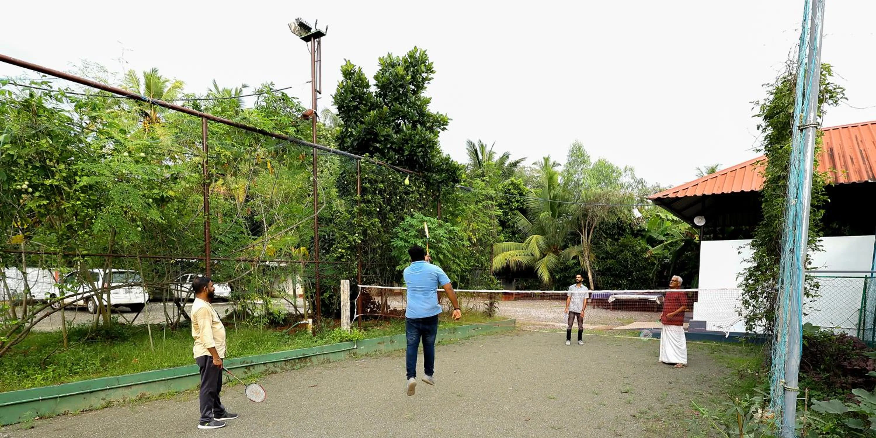 Table tennis in ILLIKKALAM Lakeside Cottages Kumarakom Kerala