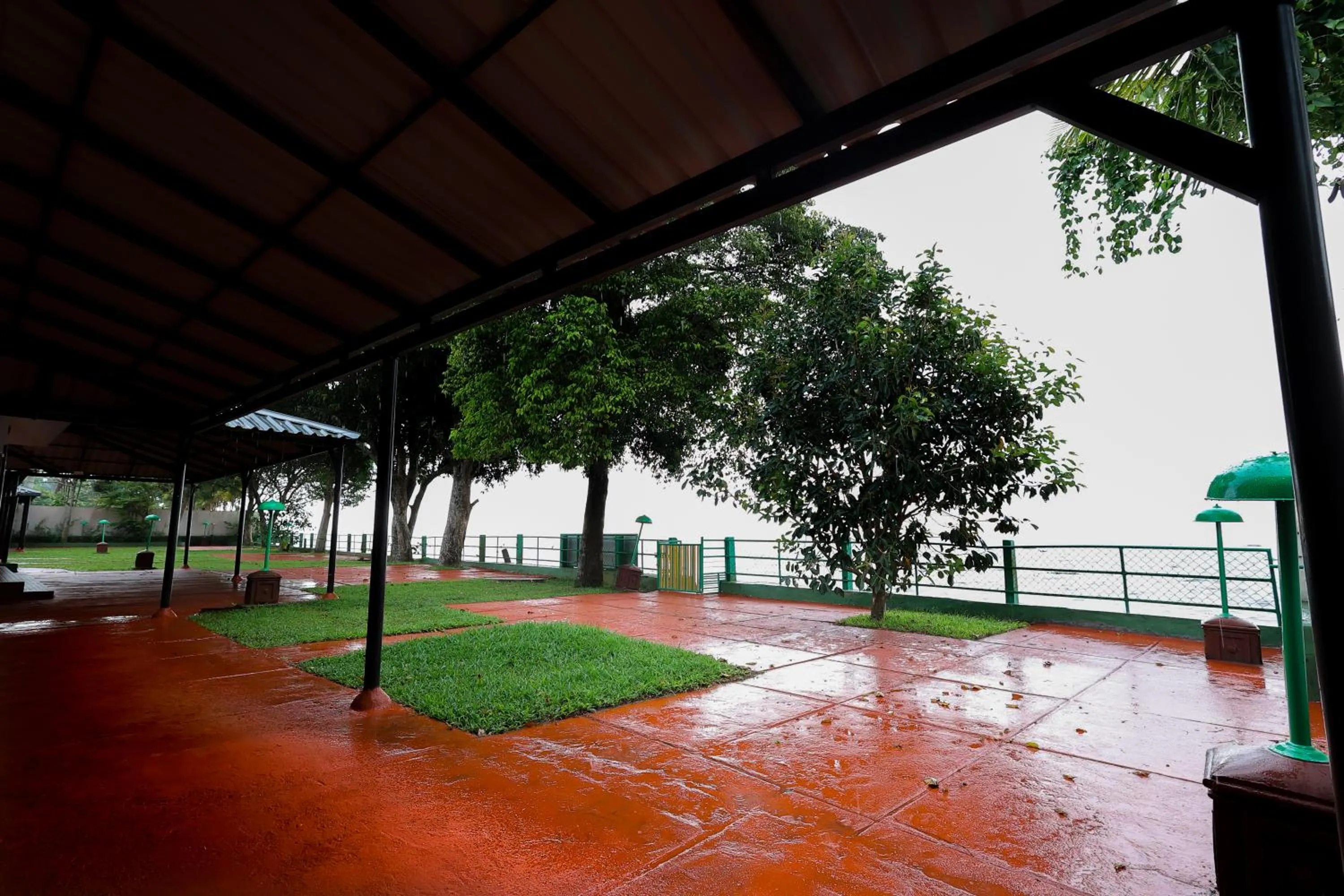 Lake view in ILLIKKALAM Lakeside Cottages Kumarakom Kerala