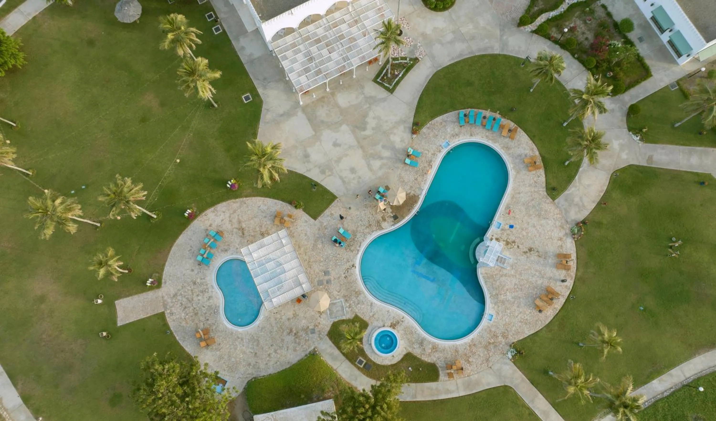 Pool view in Al Sawadi Beach Resort & Spa