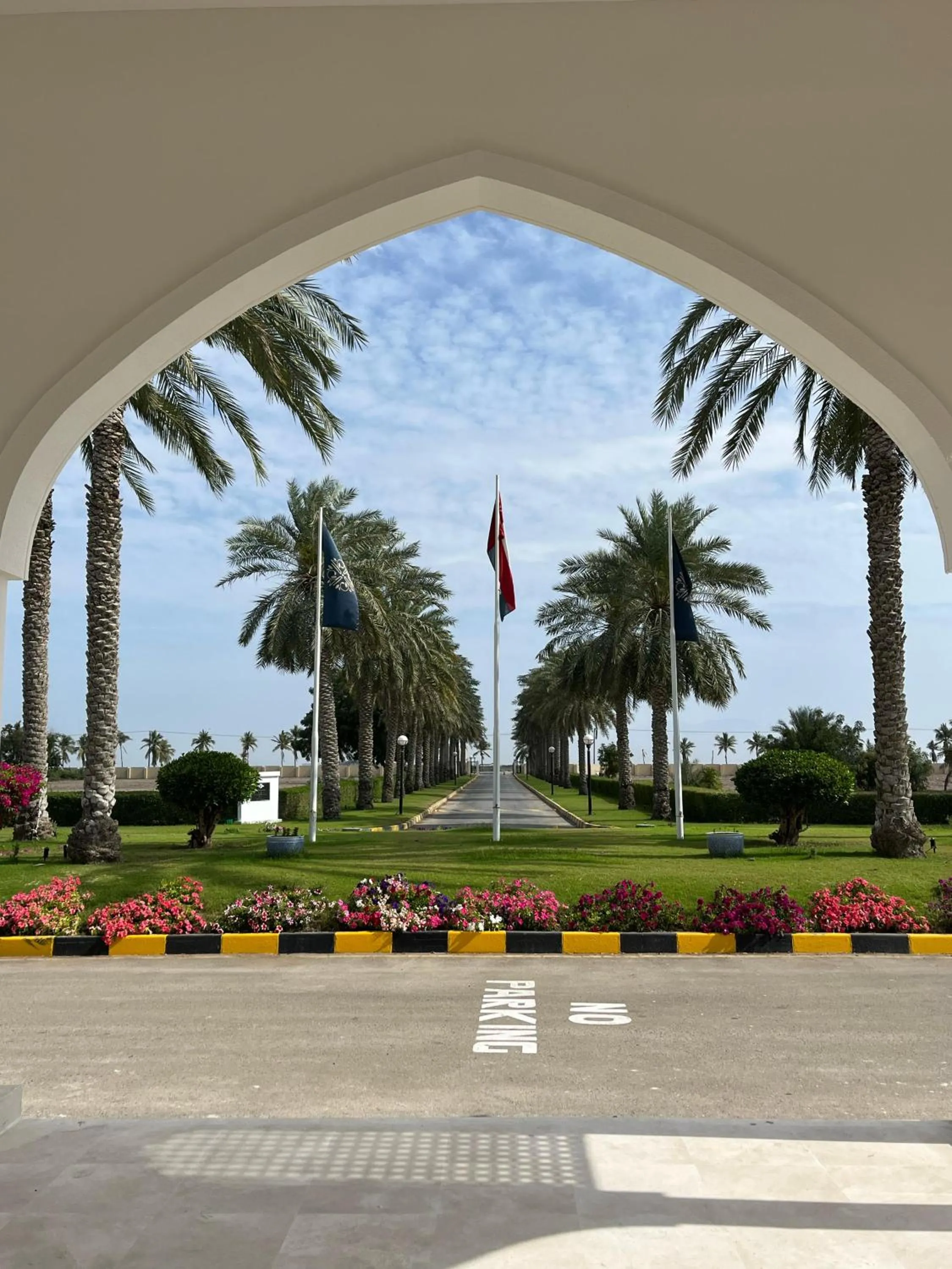 Facade/entrance in Al Sawadi Beach Resort & Spa