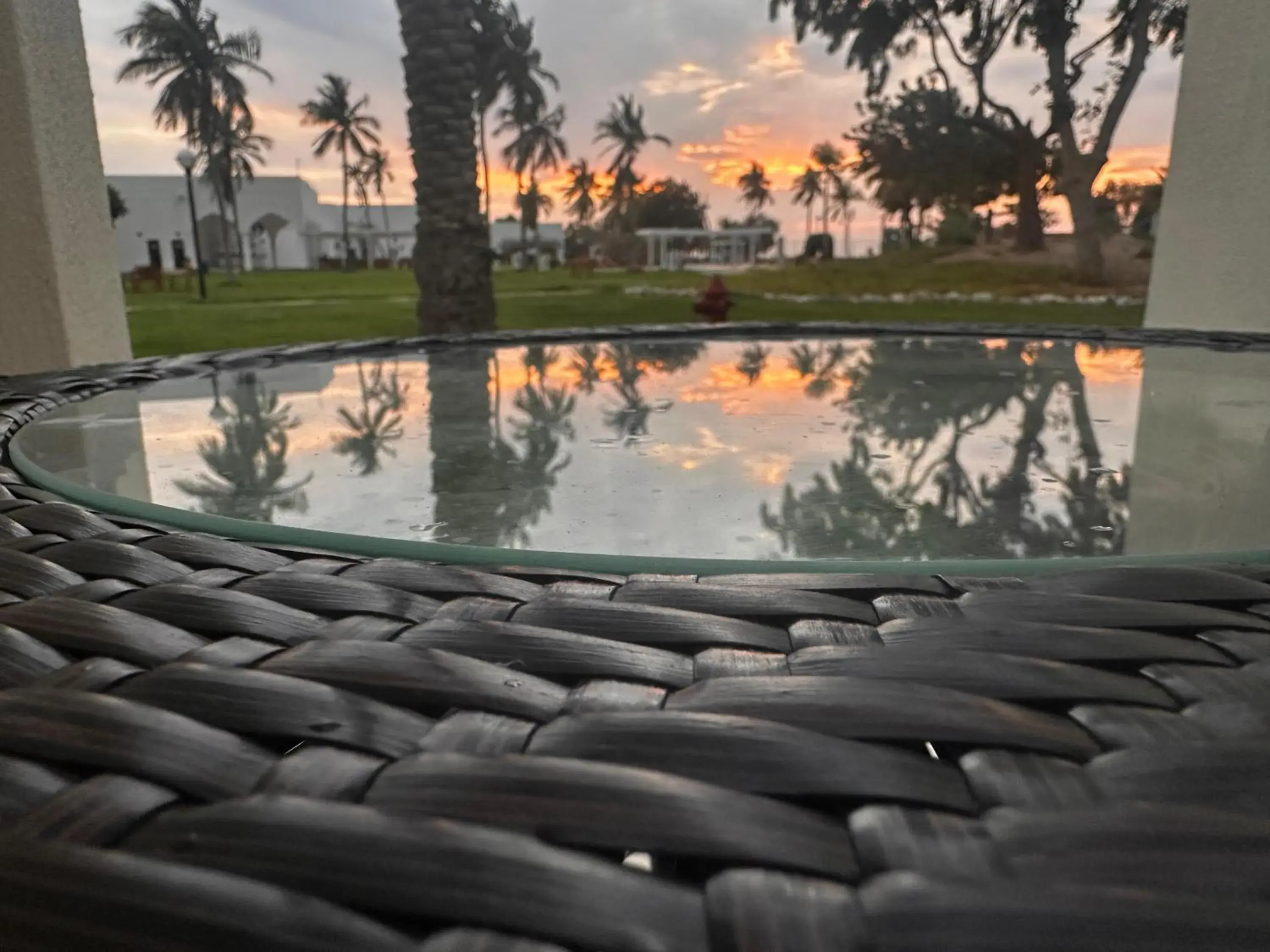 Pool view in Al Sawadi Beach Resort & Spa Pool view in Al Sawadi Beach Resort & Spa