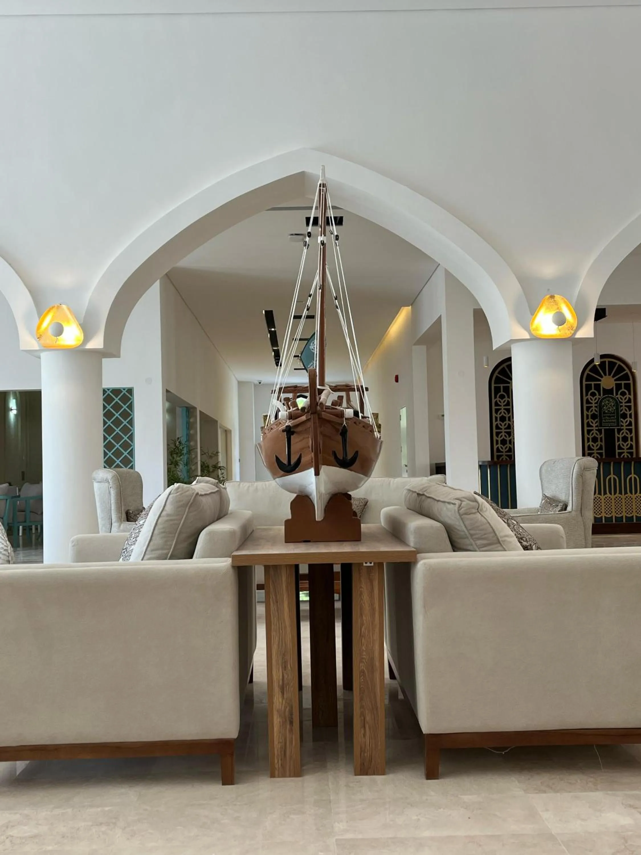 Lobby or reception in Al Sawadi Beach Resort & Spa
