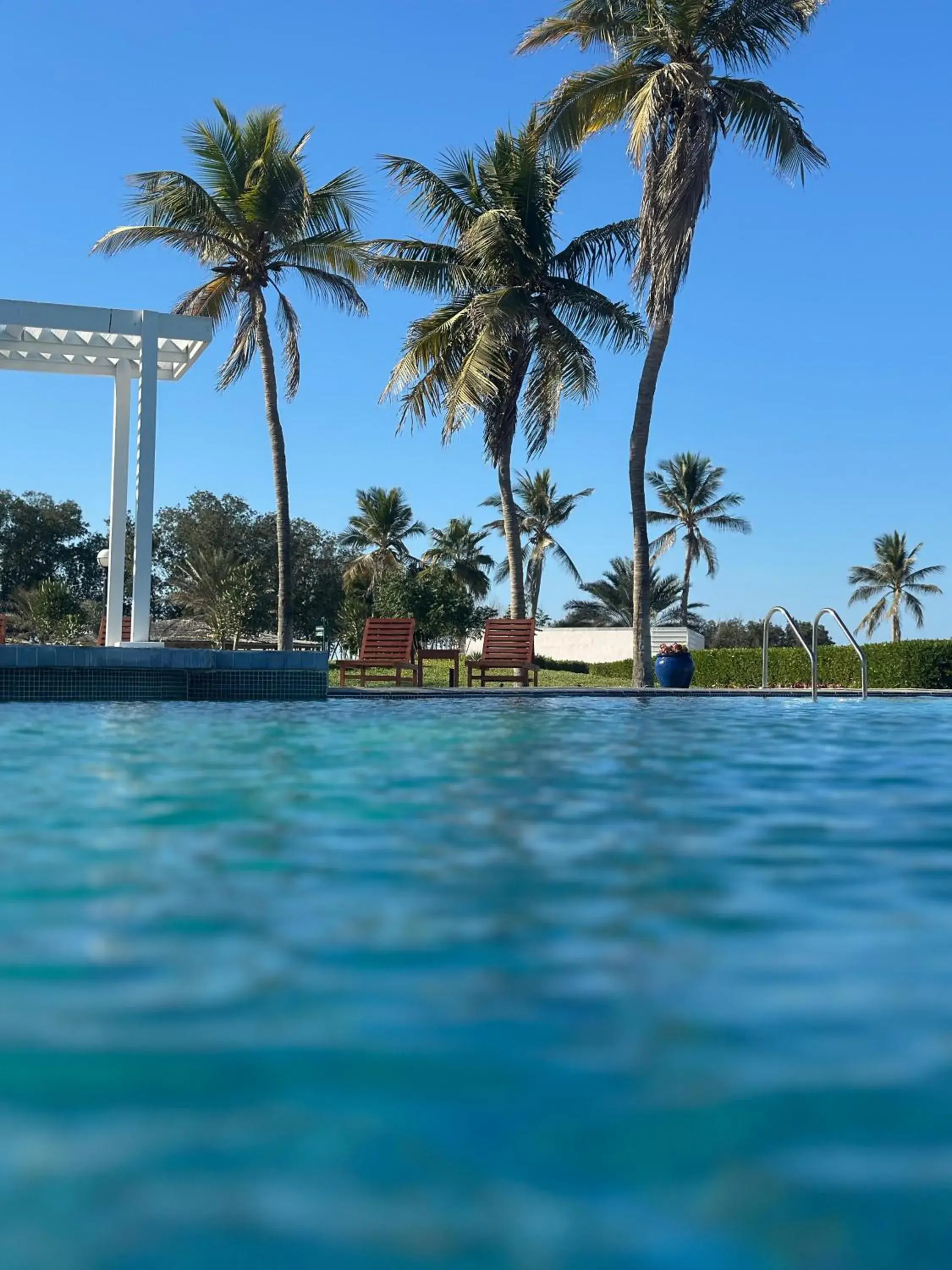 Swimming pool in Al Sawadi Beach Resort & Spa Swimming pool in Al Sawadi Beach Resort & Spa