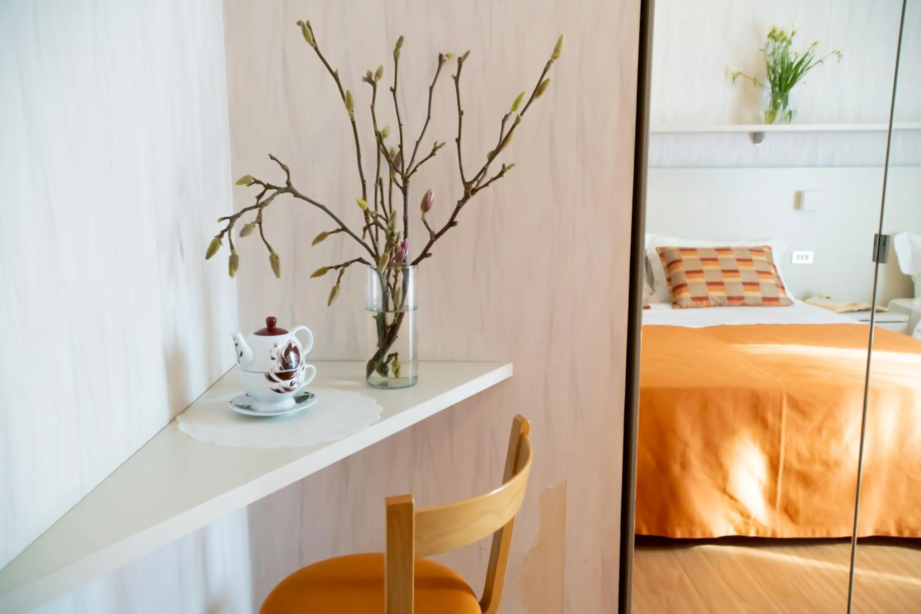 Bedroom, Bed in Hotel Sampaoli