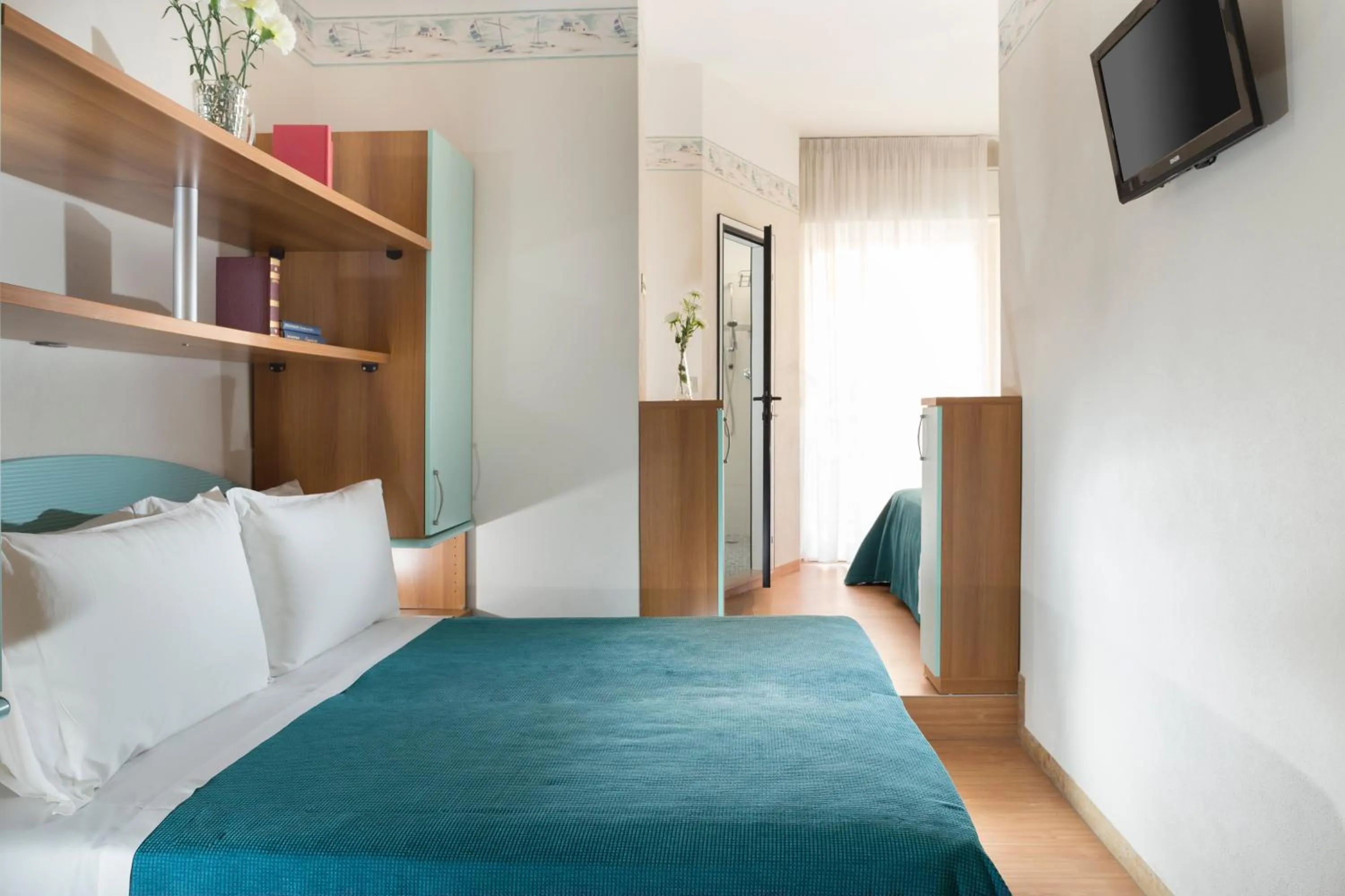 Bed in Hotel Sampaoli