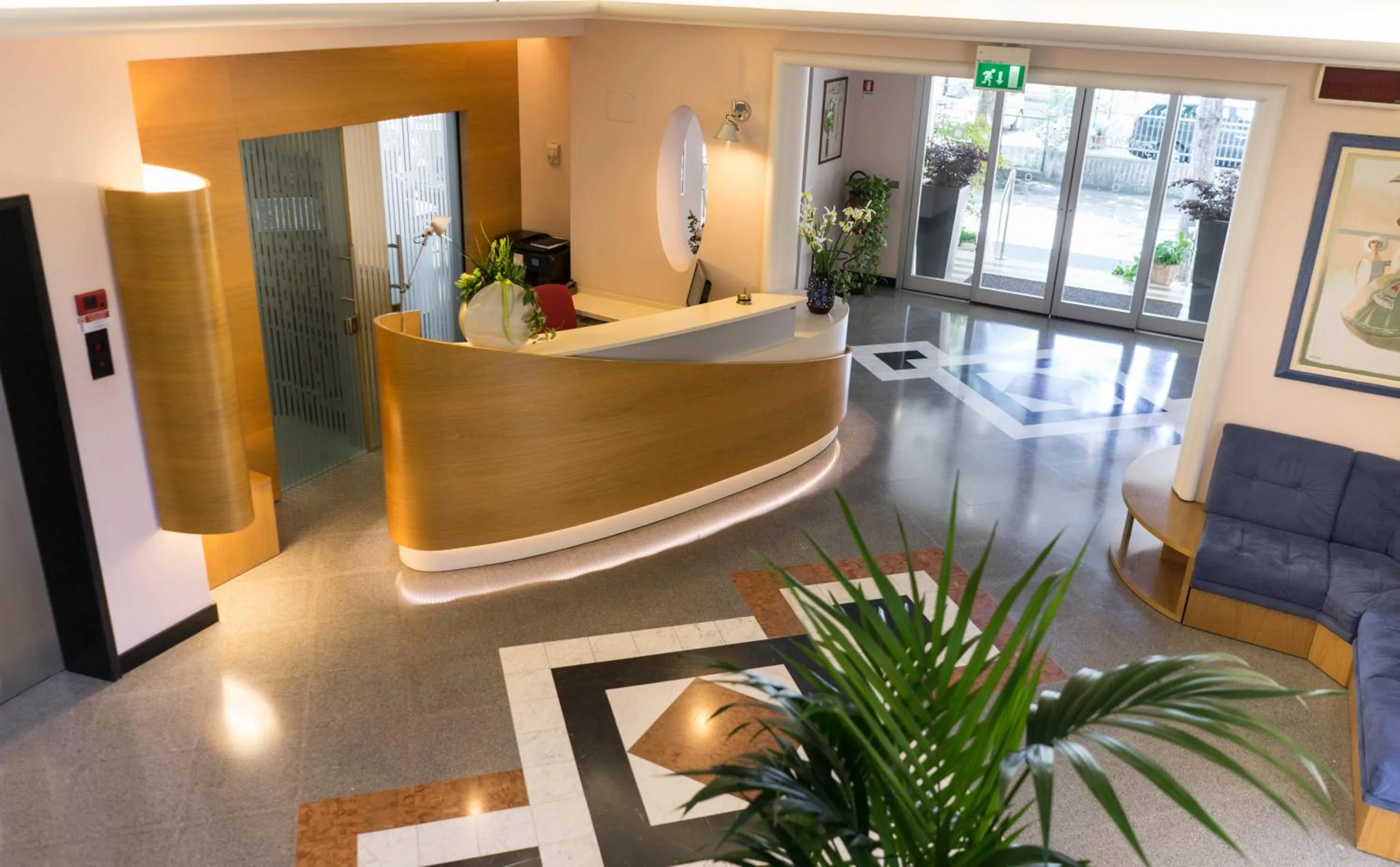 Lobby or reception in Hotel Sampaoli