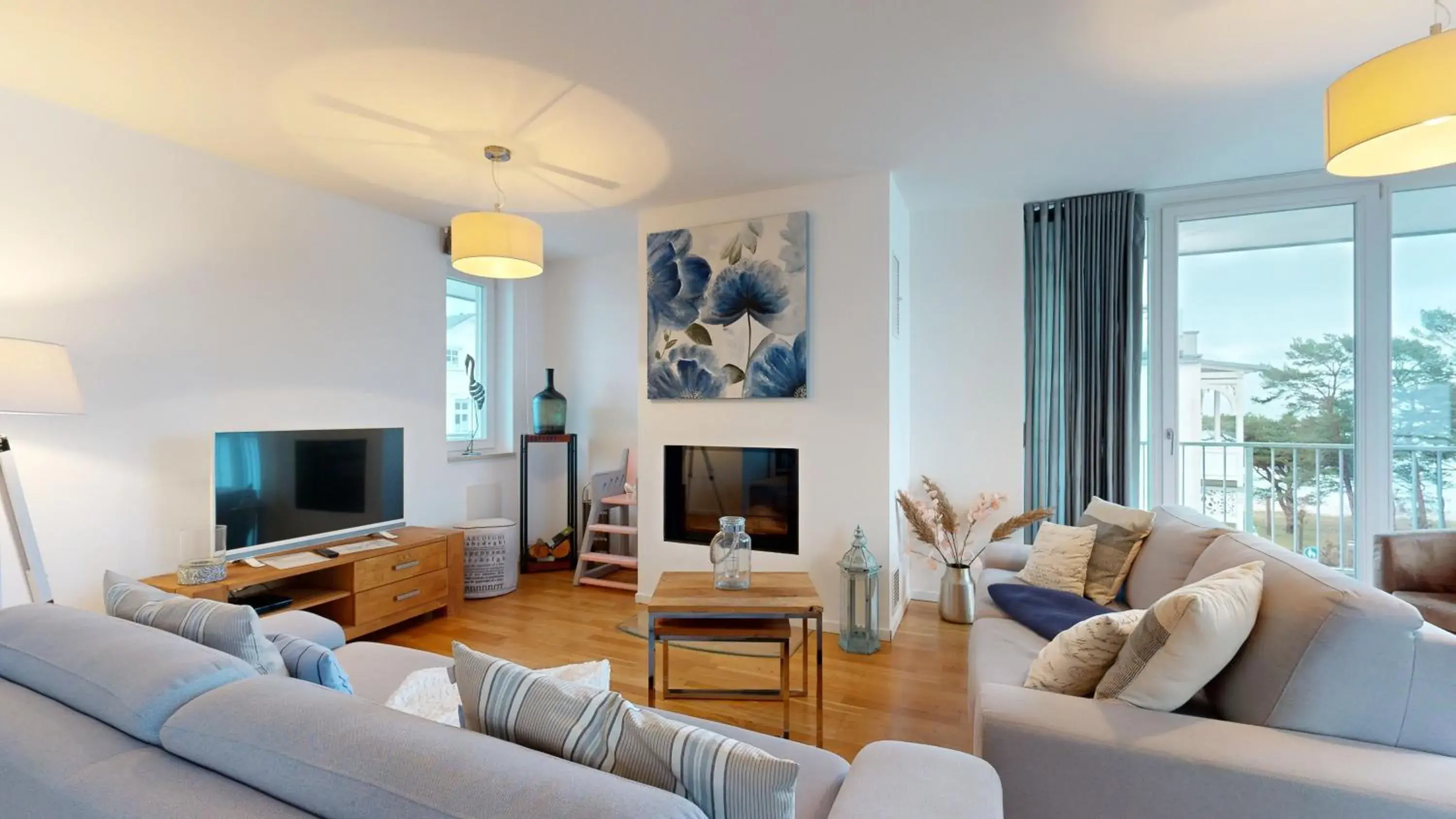 strandnahe FeWo mit Dachterrasse und Meerblick, Strandhaus Seeblick, Binz strandnahe FeWo mit Dachterrasse und Meerblick, Strandhaus Seeblick, Binz