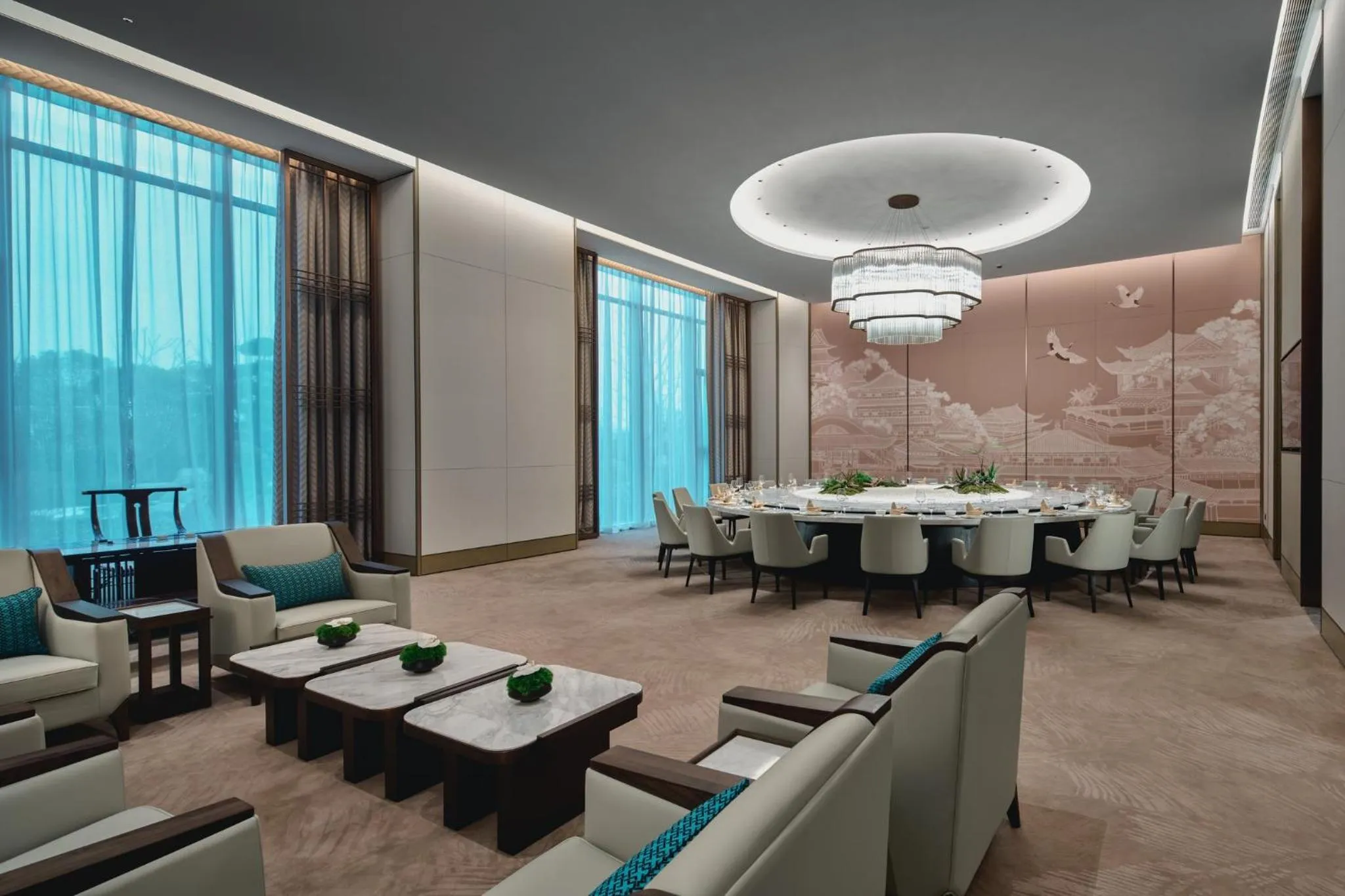 Restaurant/places to eat in Holiday Inn Wuhan Tianhe Airport by IHG