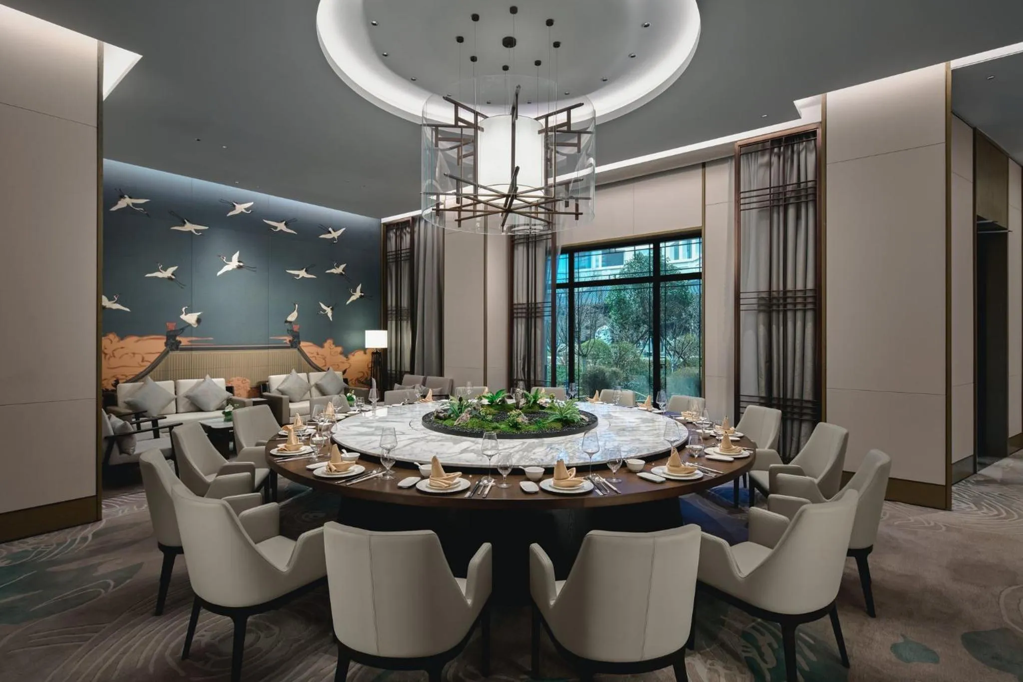 Restaurant/places to eat in Holiday Inn Wuhan Tianhe Airport by IHG