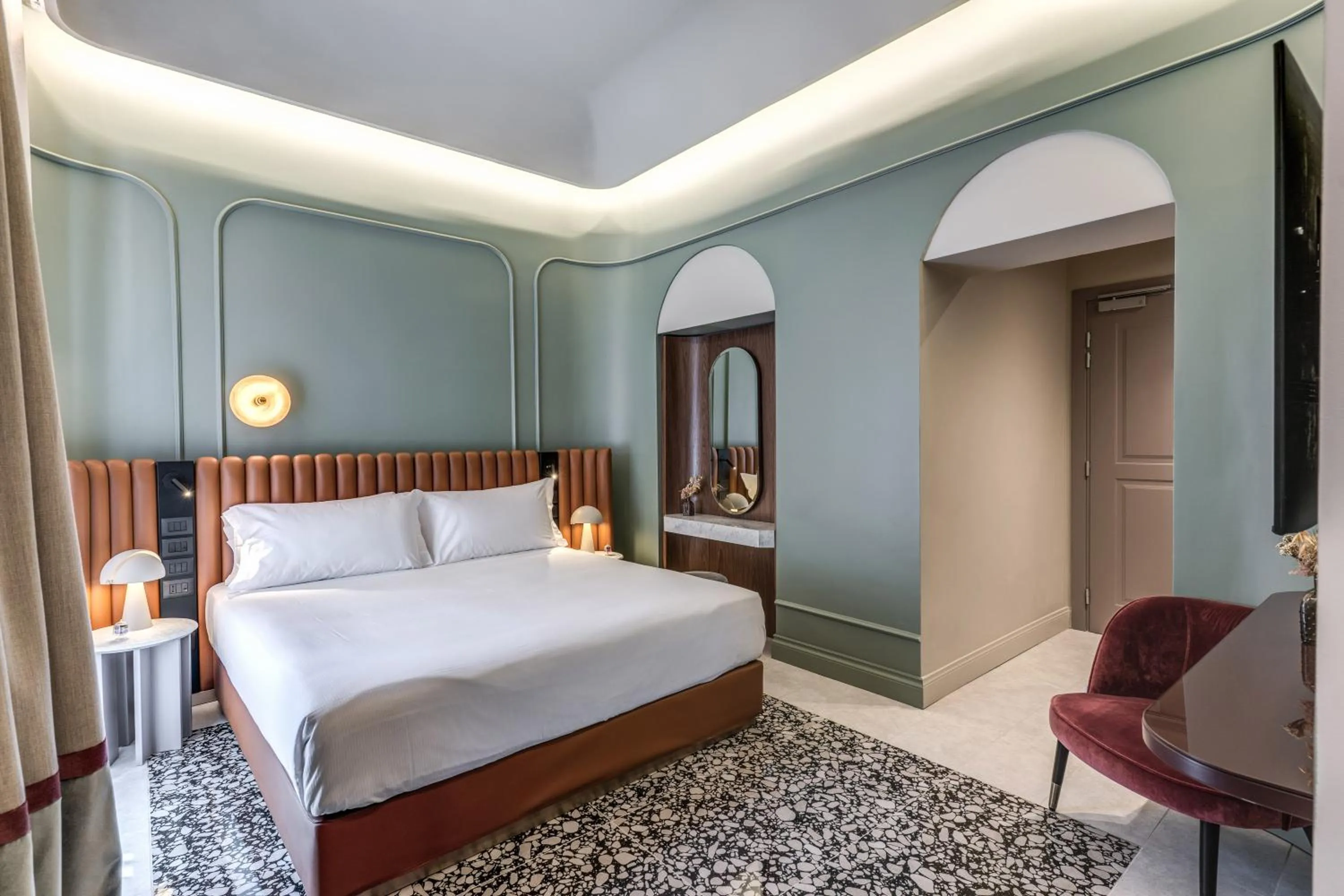 Bed in Dimora Coppelle - Adults Only