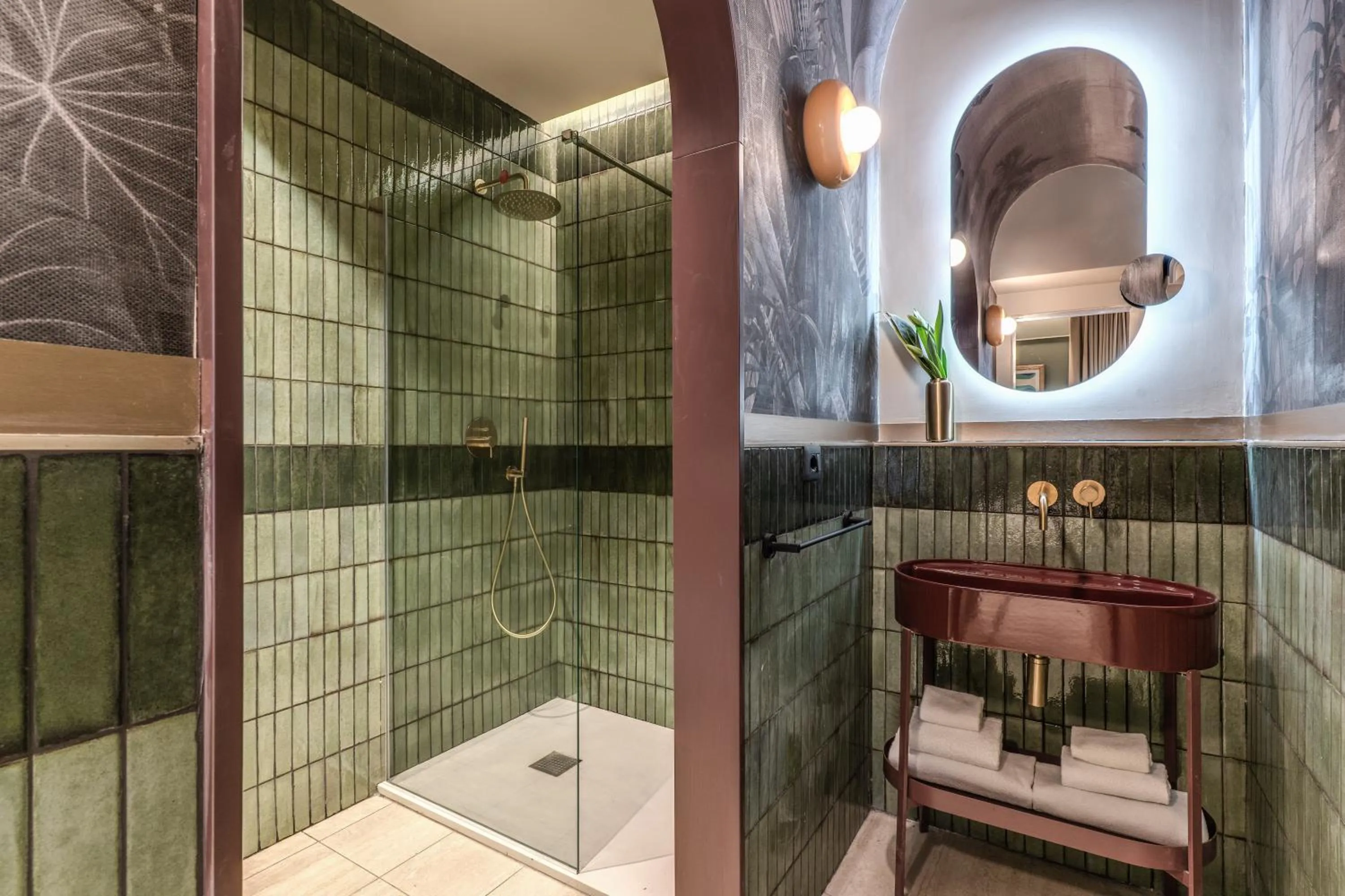 Shower in Dimora Coppelle - Adults Only