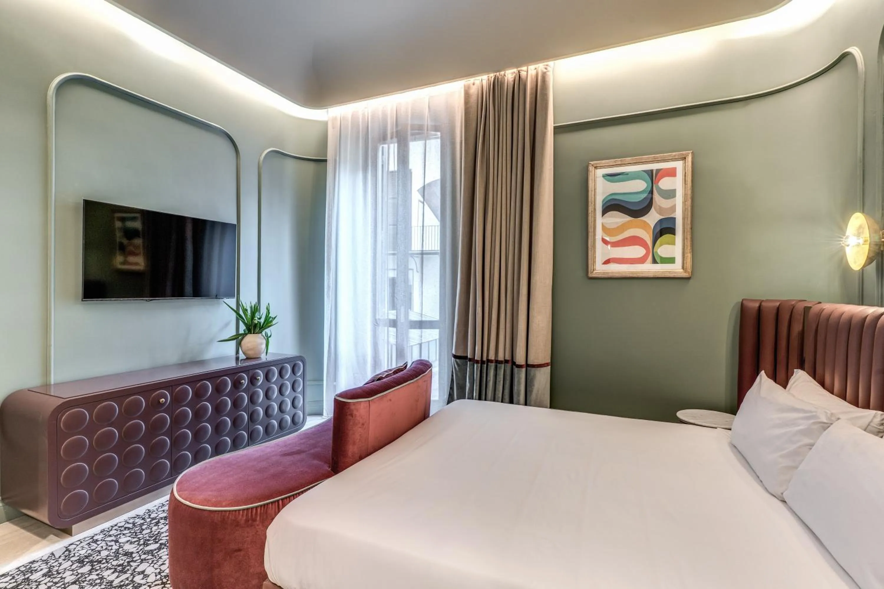 Bed in Dimora Coppelle - Adults Only