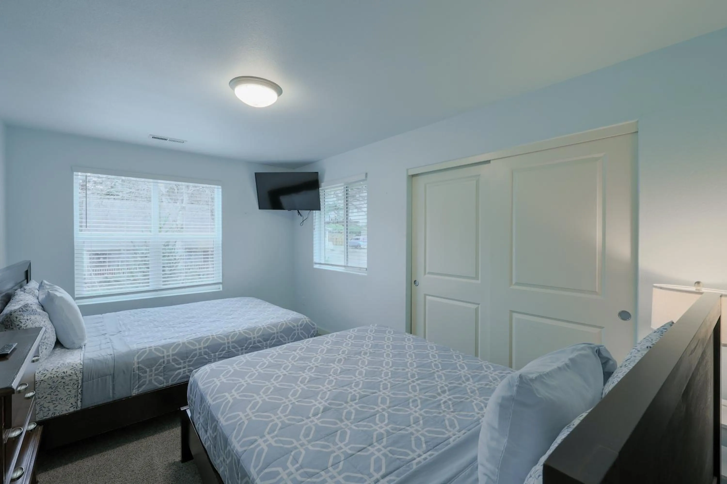 Bed in Surfers Beach Retreat