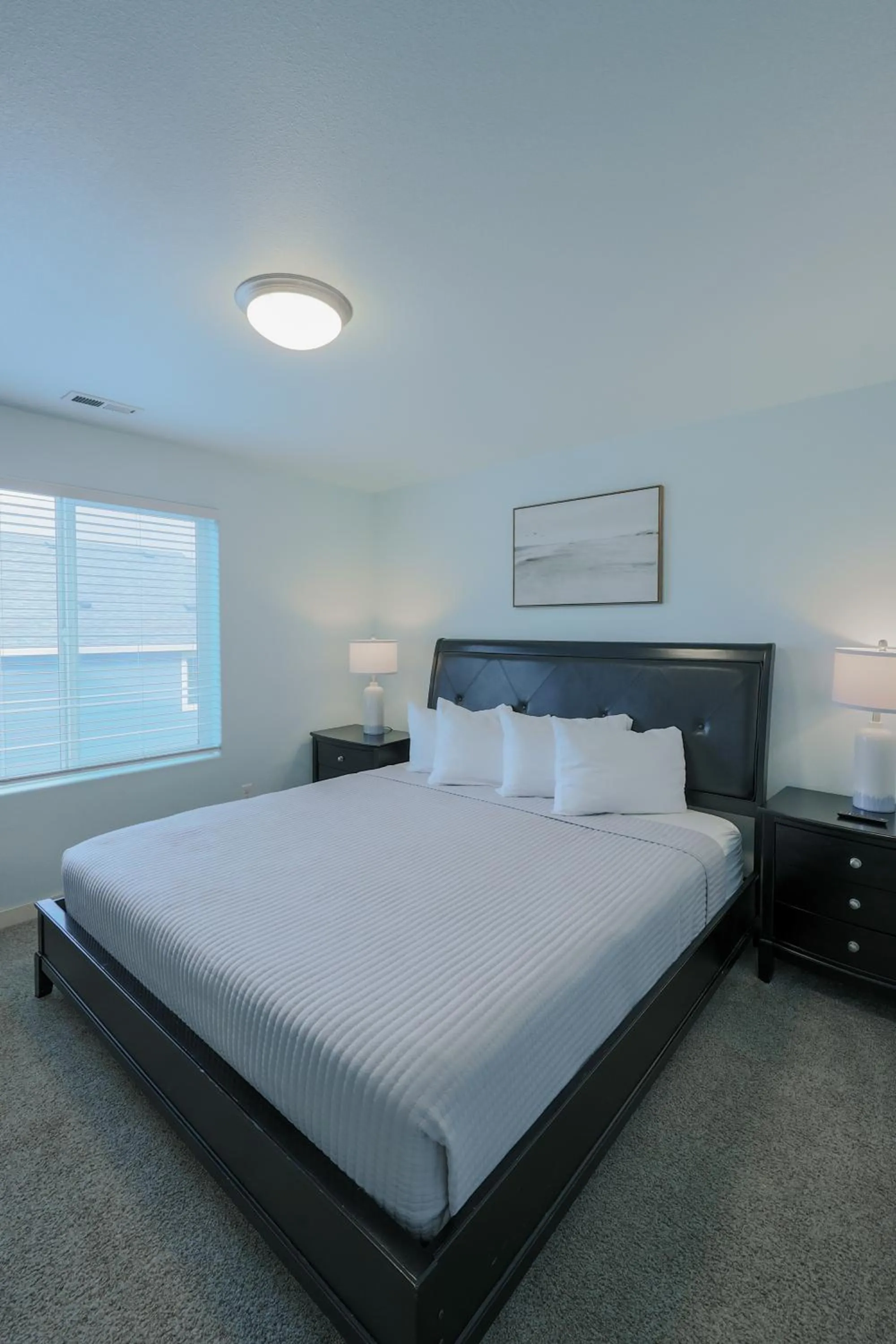 Bed in Surfers Beach Retreat