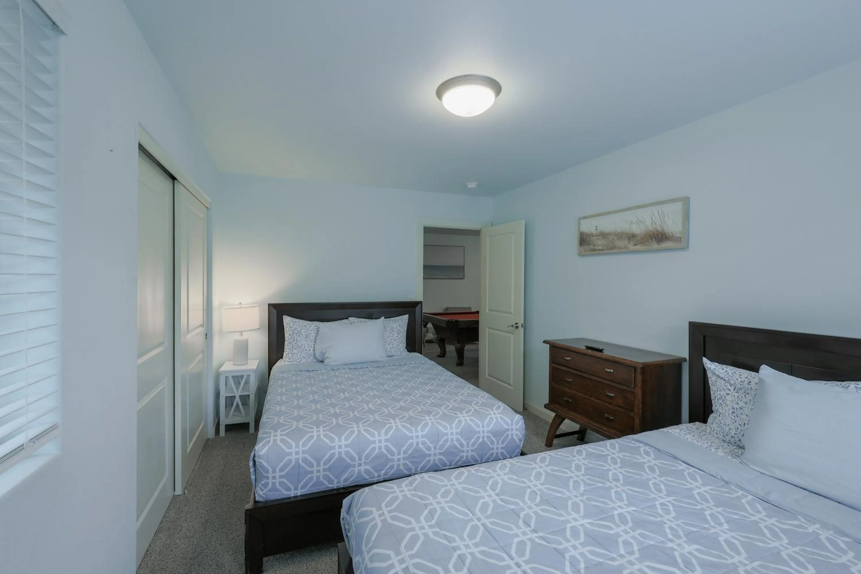 Bed in Surfers Beach Retreat