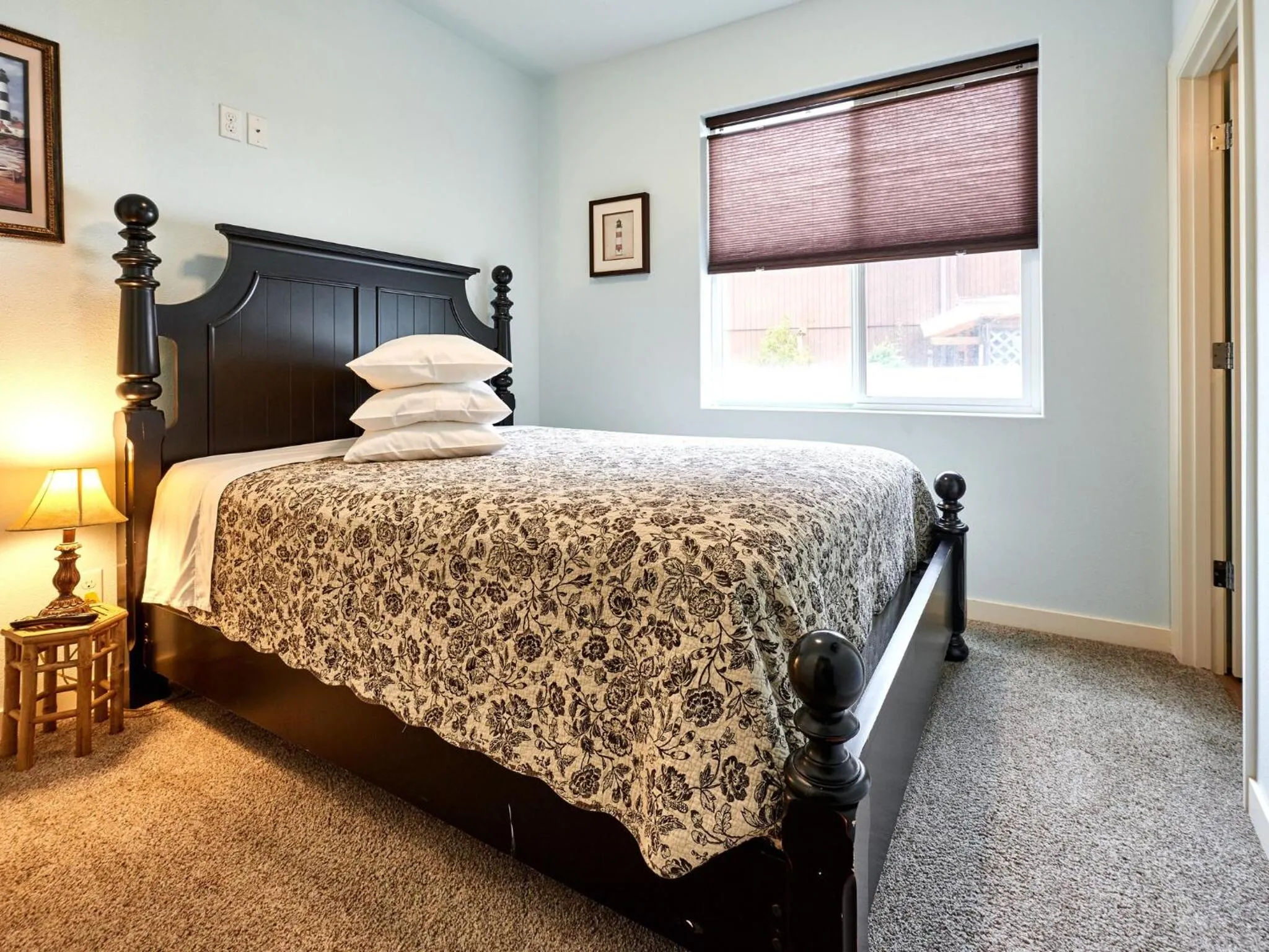 Bed in Surfers Beach Retreat