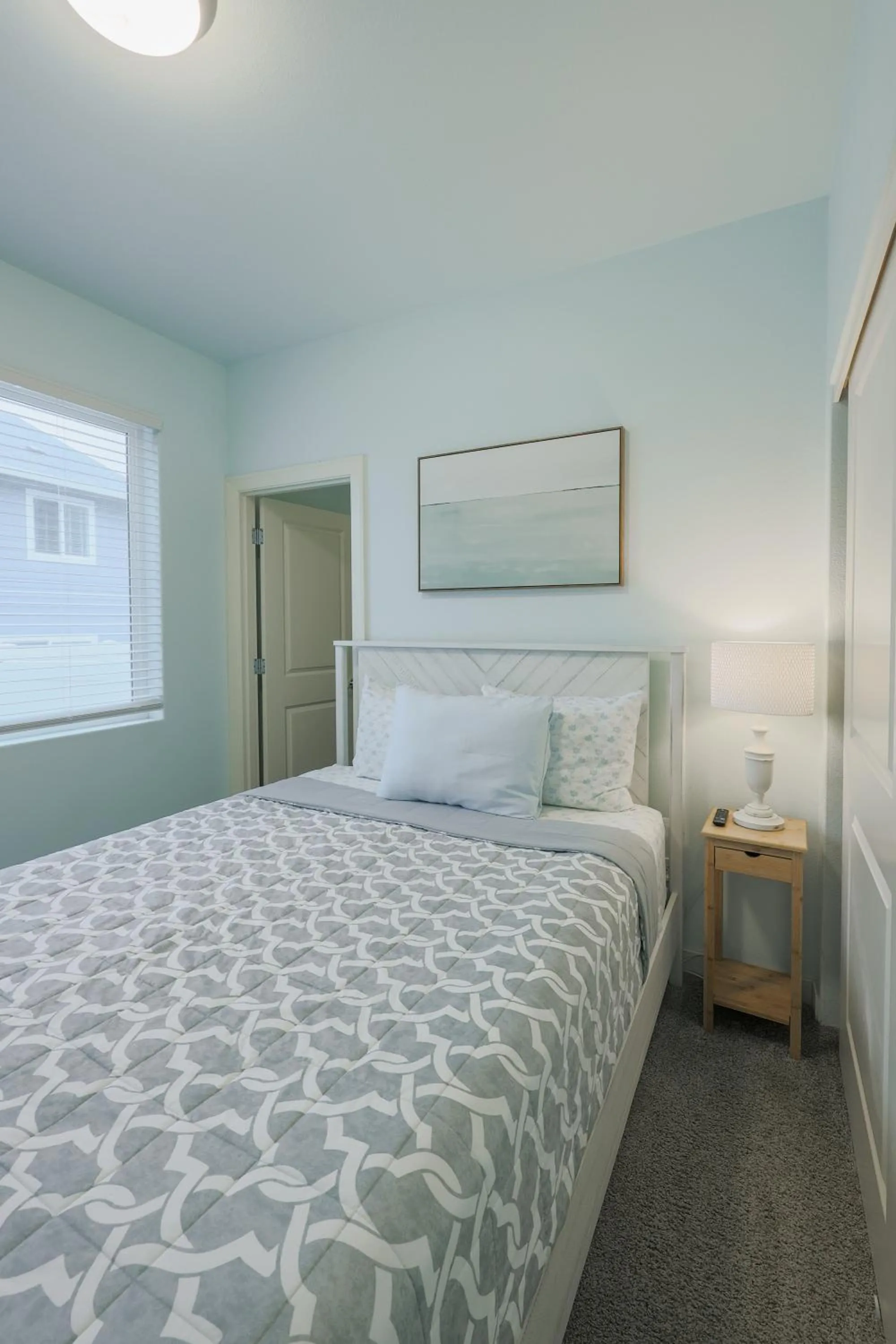 Bed in Surfers Beach Retreat