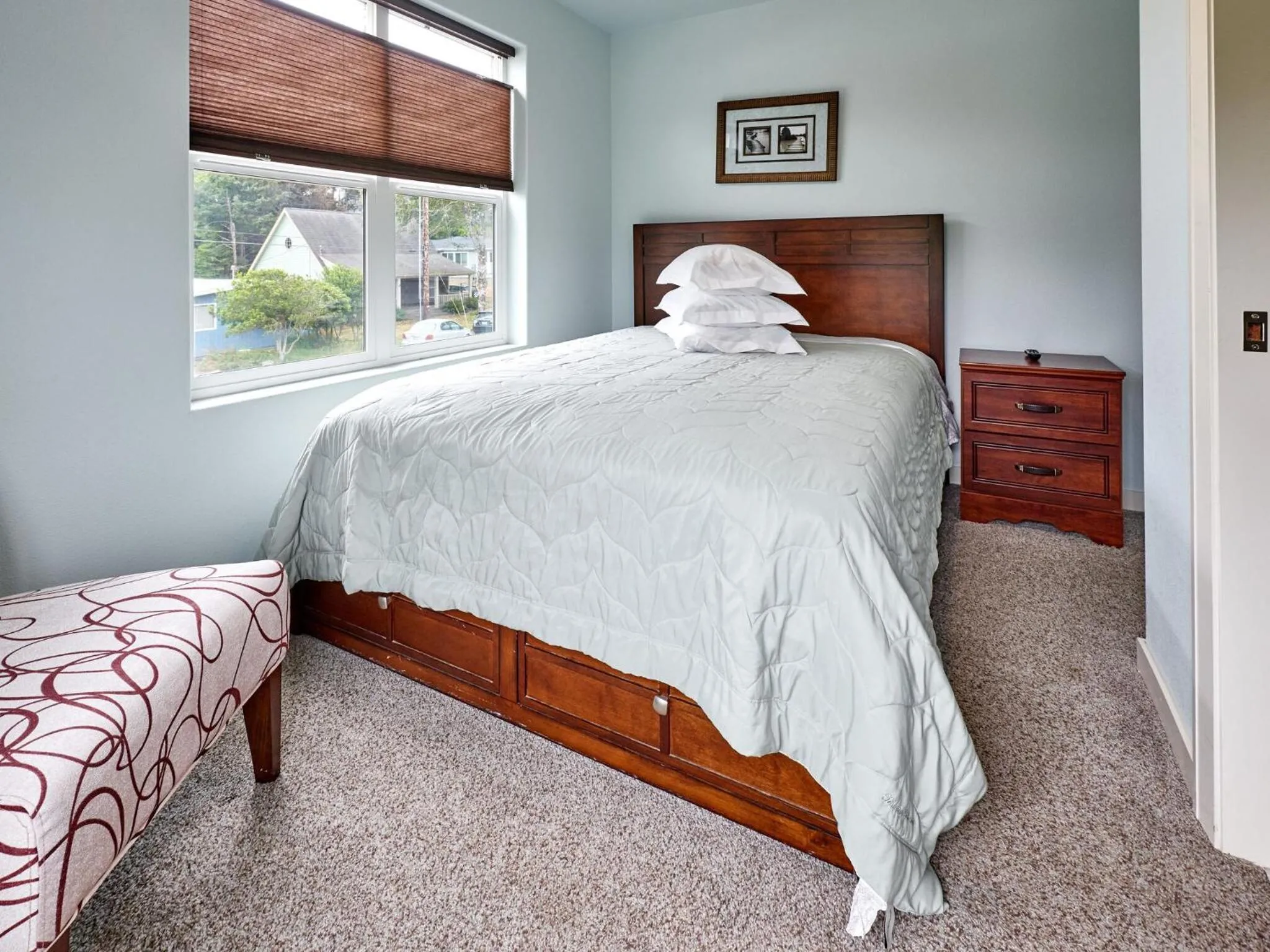 Bed in Surfers Beach Retreat