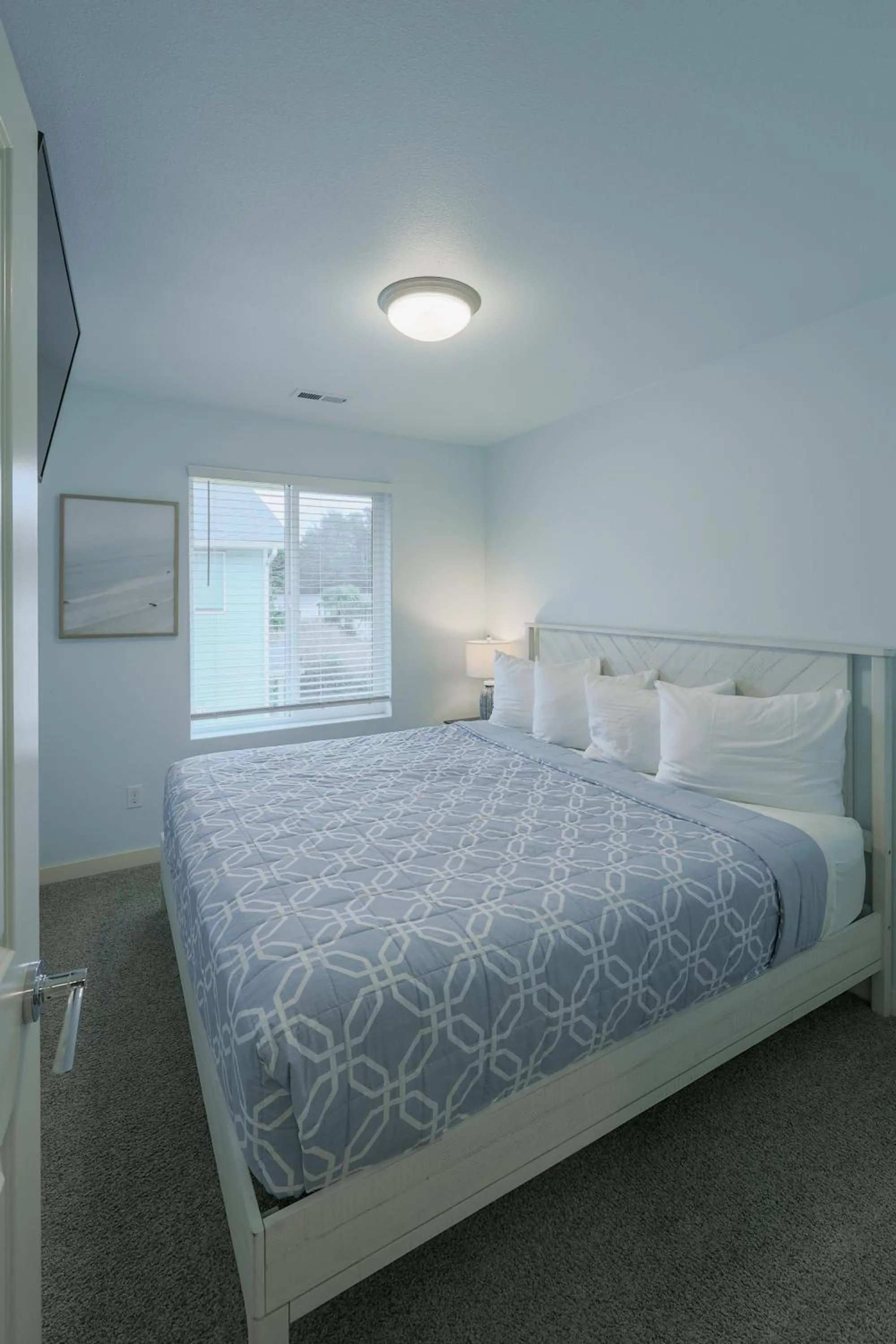 Bed in Surfers Beach Retreat
