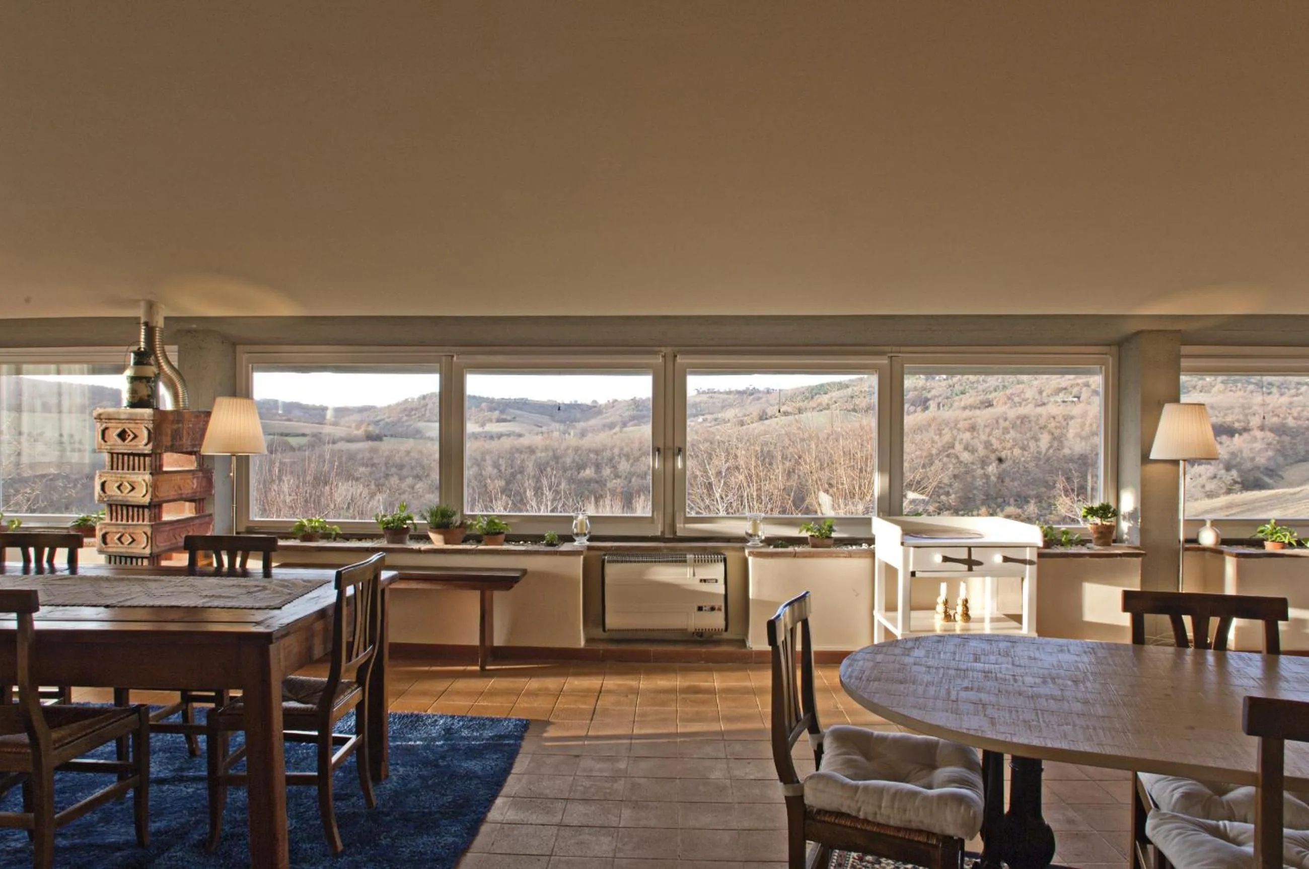 Communal lounge/ TV room in La Vittoria 10 – La Soglia della Val d’Orcia