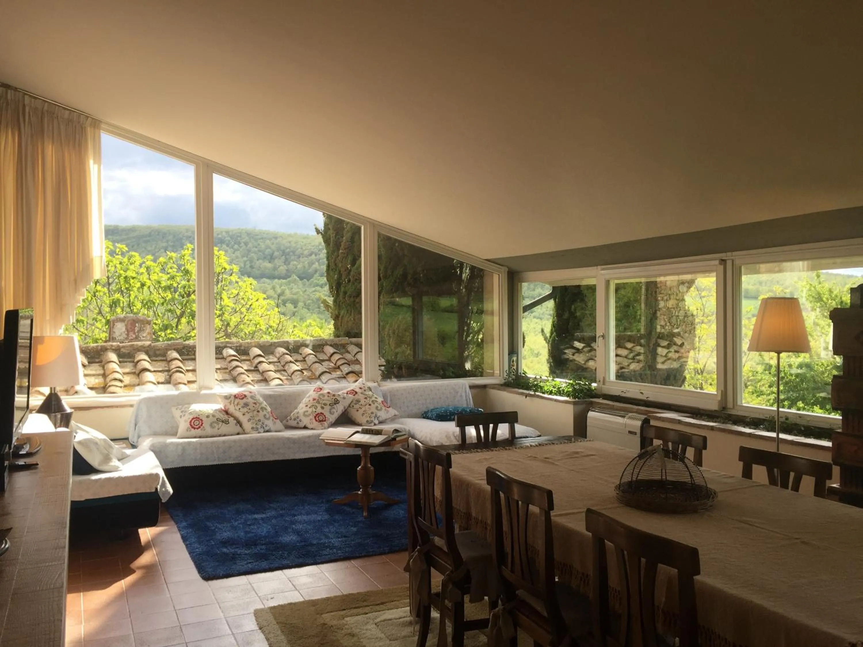 Lounge or bar in La Vittoria 10 – La Soglia della Val d’Orcia