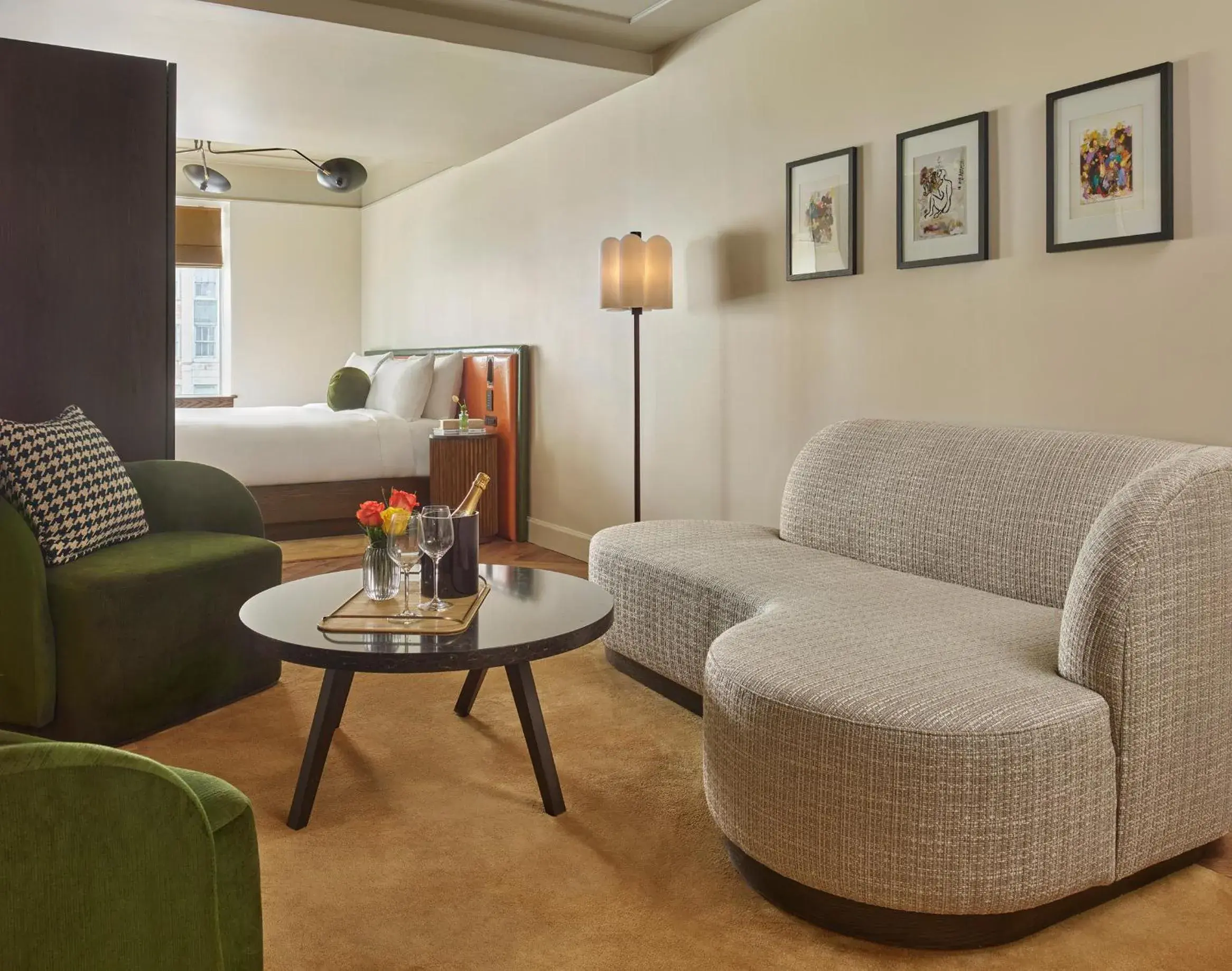 Bedroom, Bed in Sixty DC Bedroom, Bed in Sixty DC