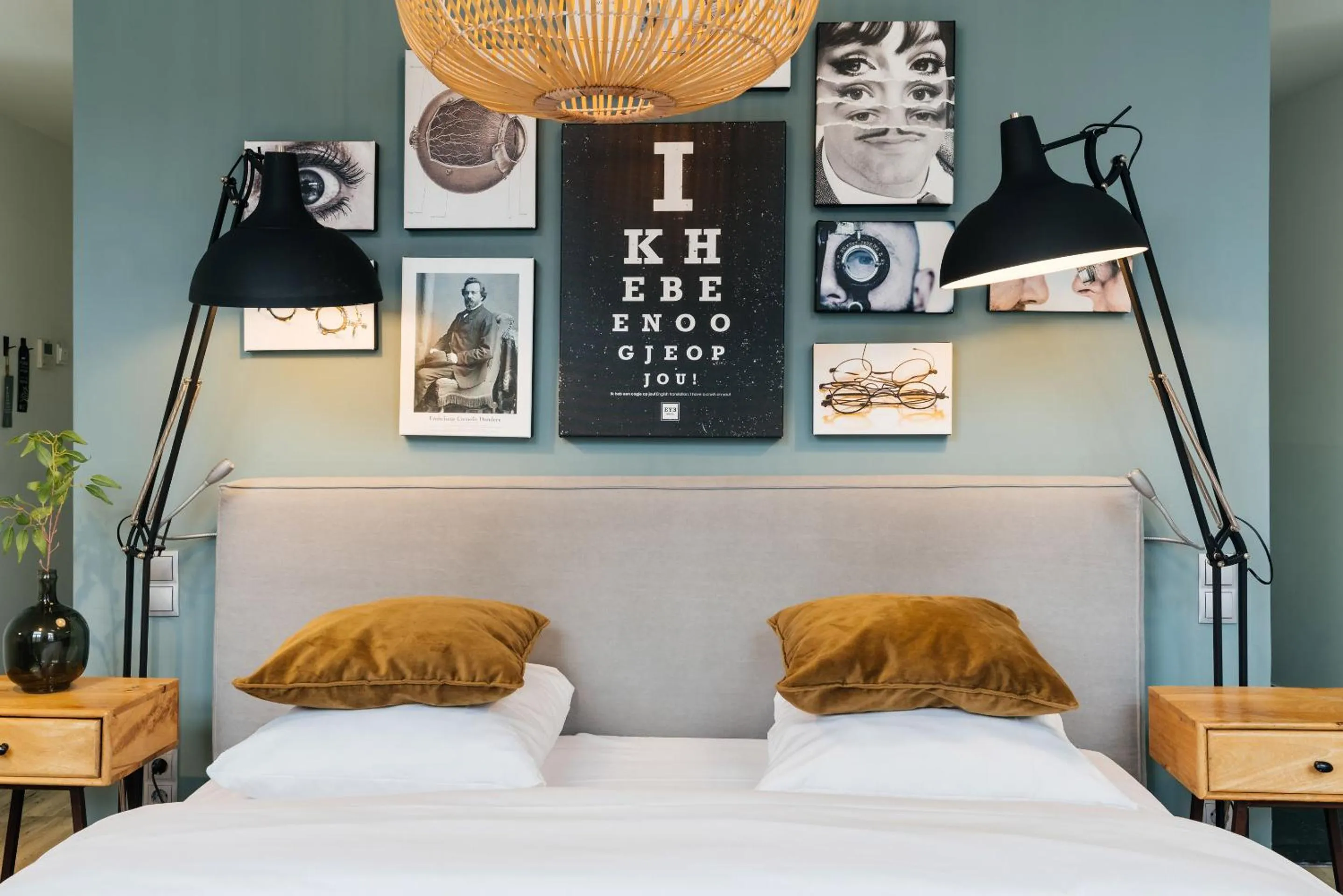 Bed in Eye Hotel