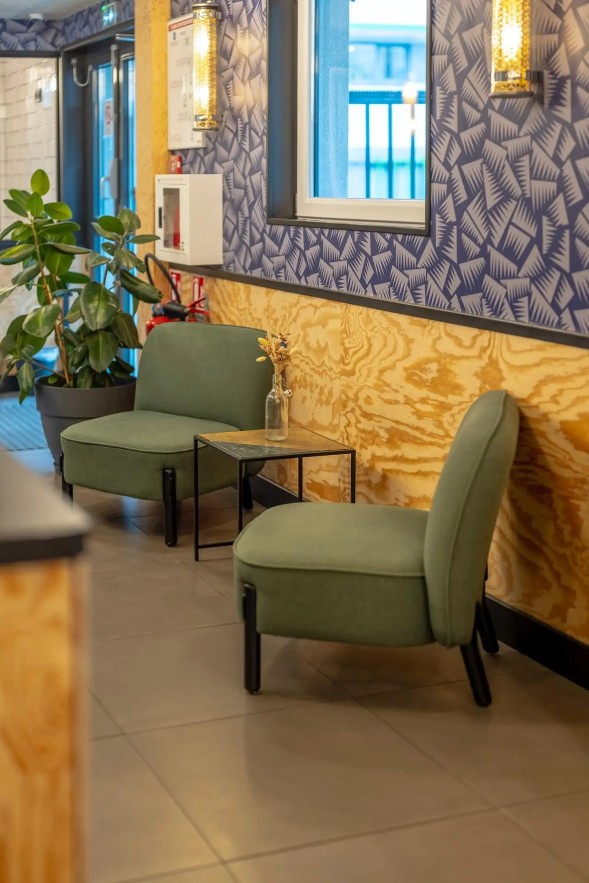 Living room in Eklo Hotels Le Havre Living room in Eklo Hotels Le Havre