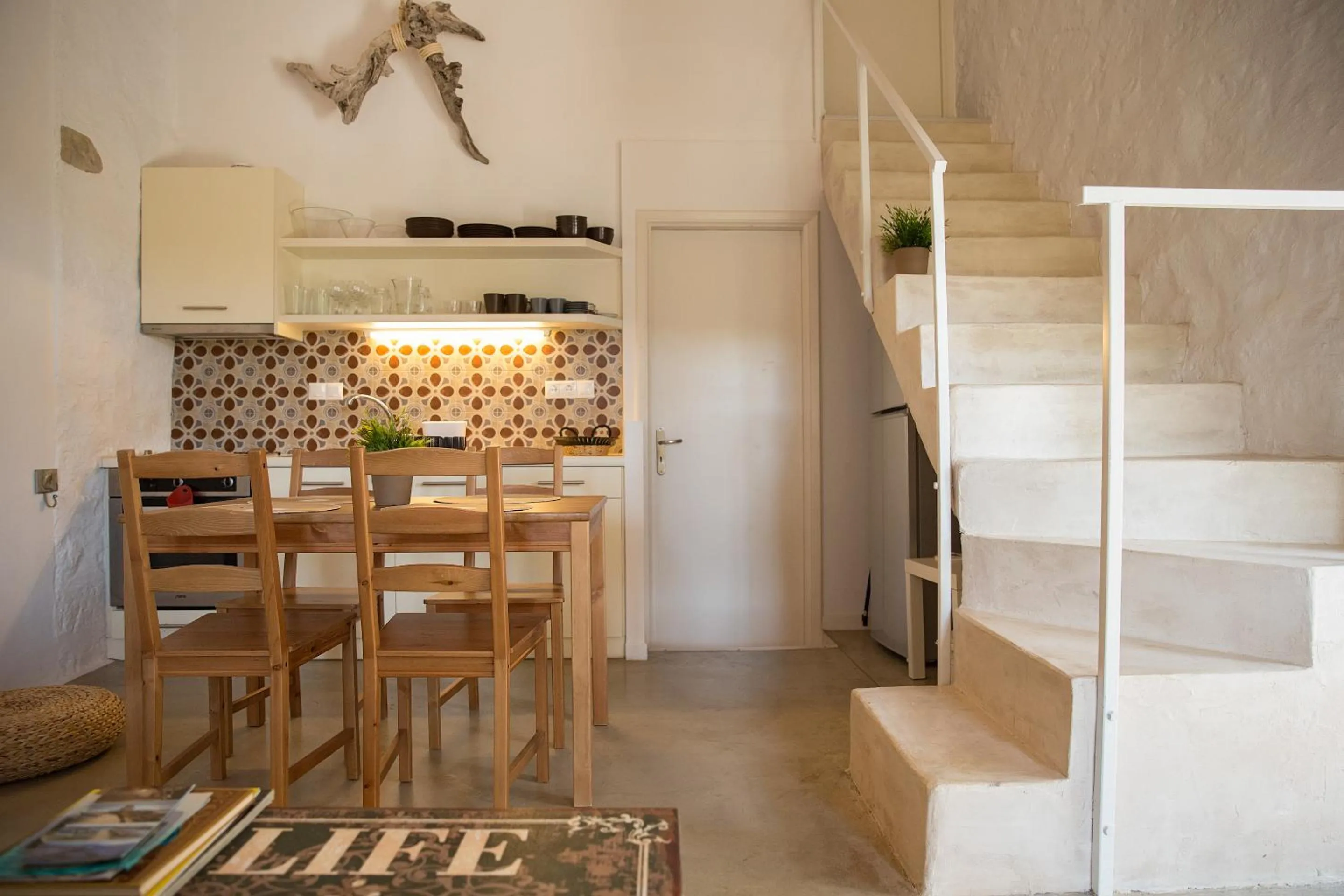 Kitchen or kitchenette in Afentiko Pigadi