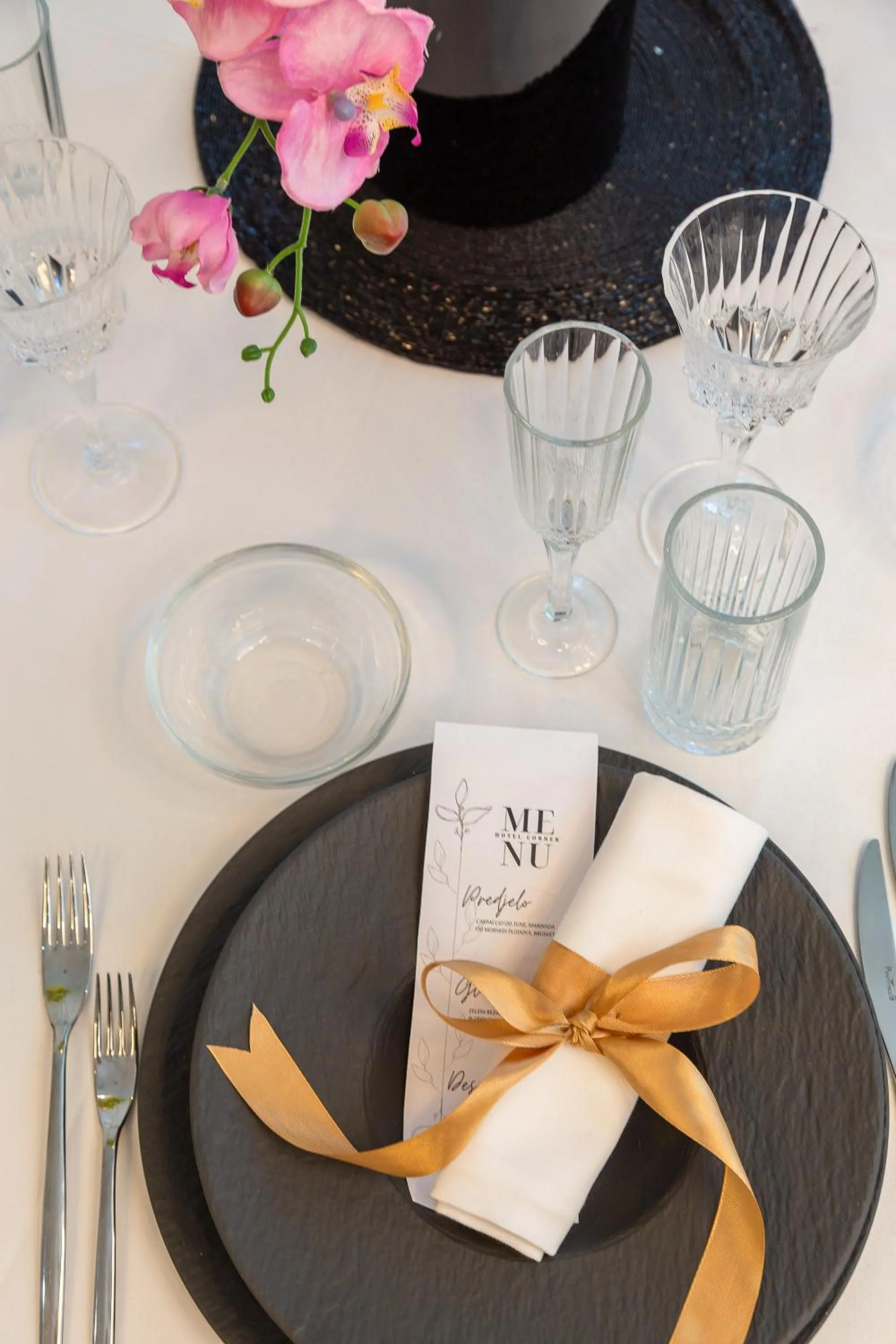 Dining area in Hotel Corner